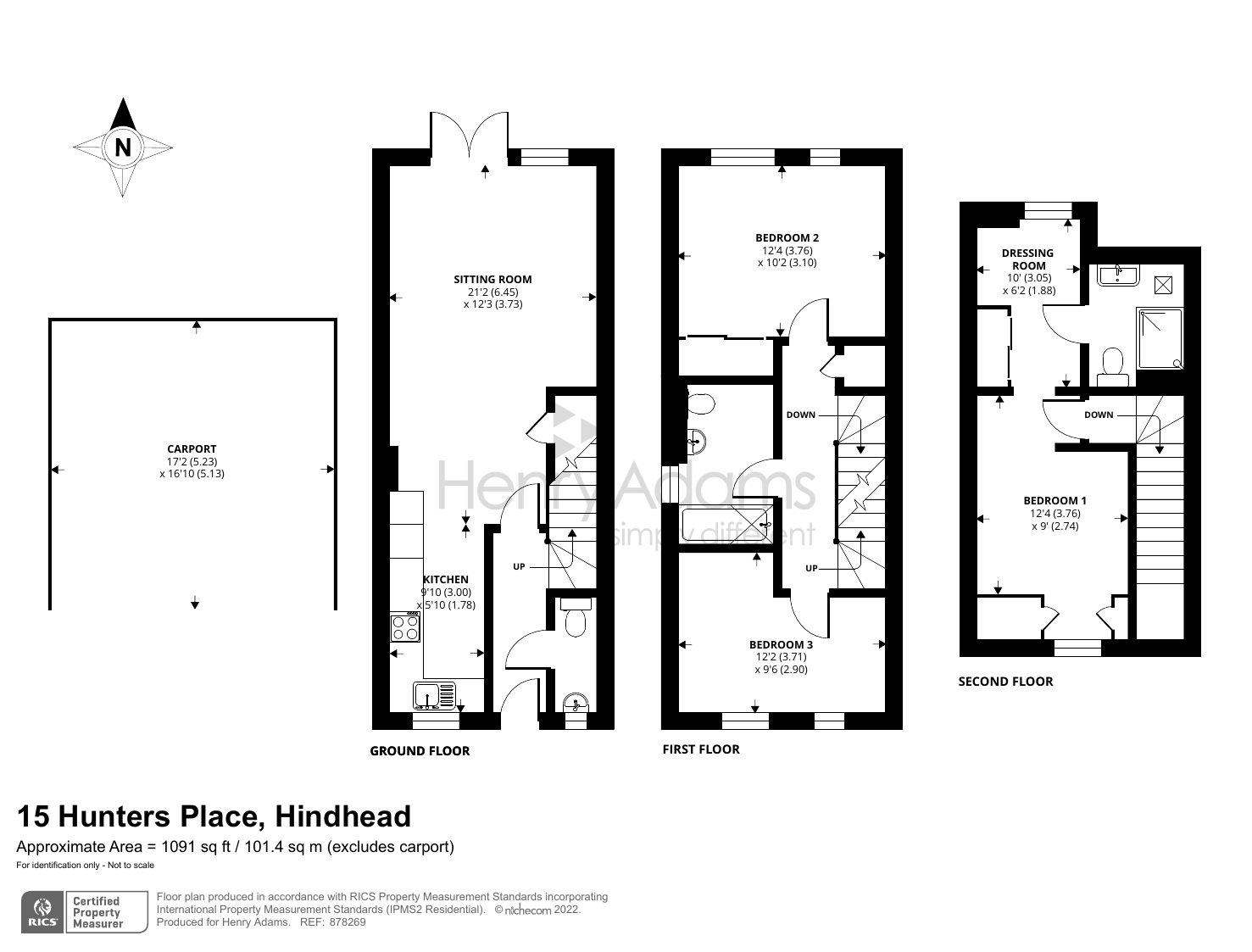 Hunters Place, Hindhead GU26, 3 bedroom end terrace house for sale