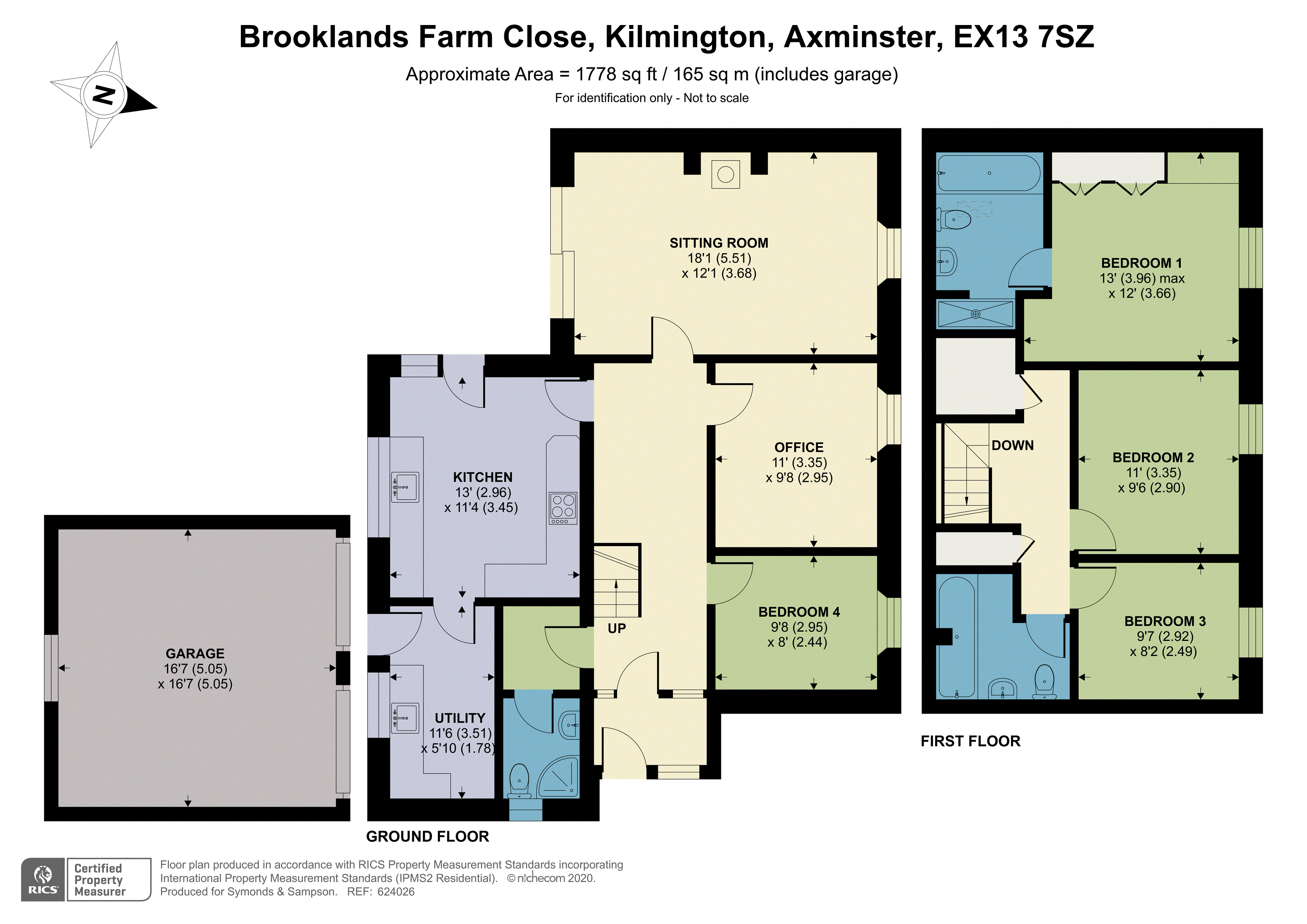 4 bed detached house for sale in Brooklands Farm Close, Kilmington