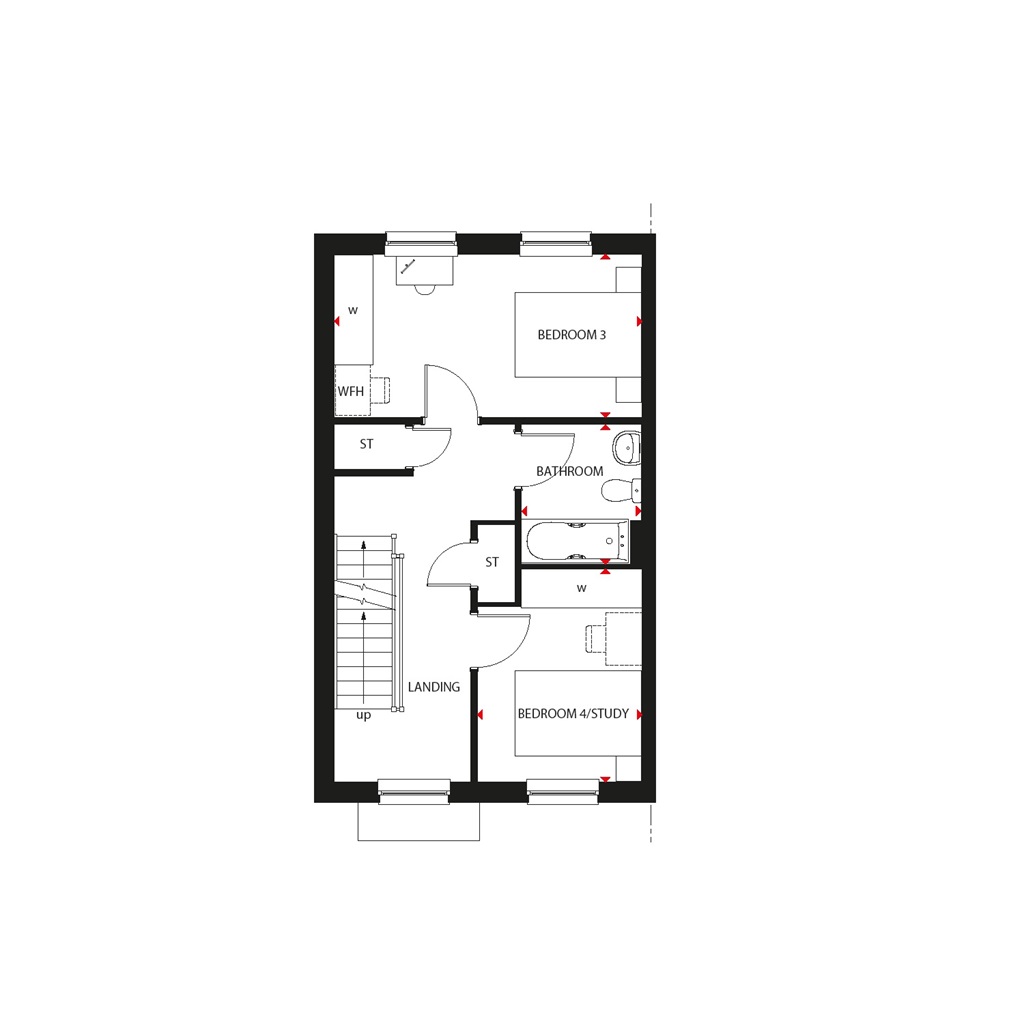 "Leven" at River Don Crescent, Bucksburn, Aberdeen AB21, 4 bedroom end