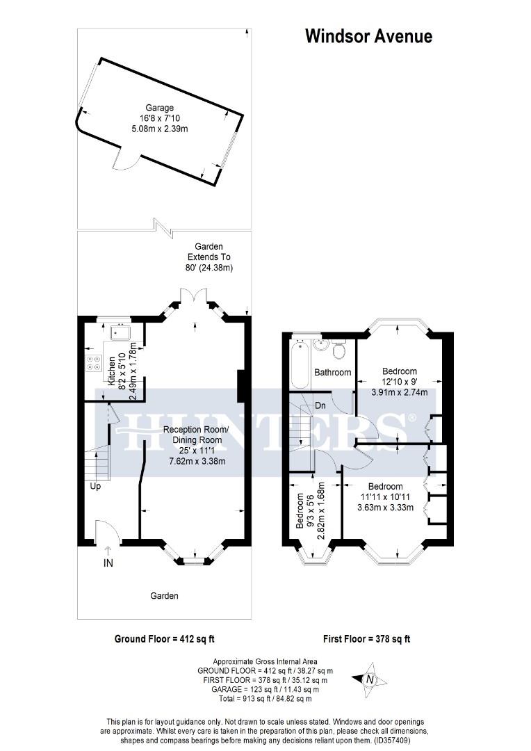 Windsor Avenue, Cheam, Sutton SM3, 3 bedroom terraced house for sale
