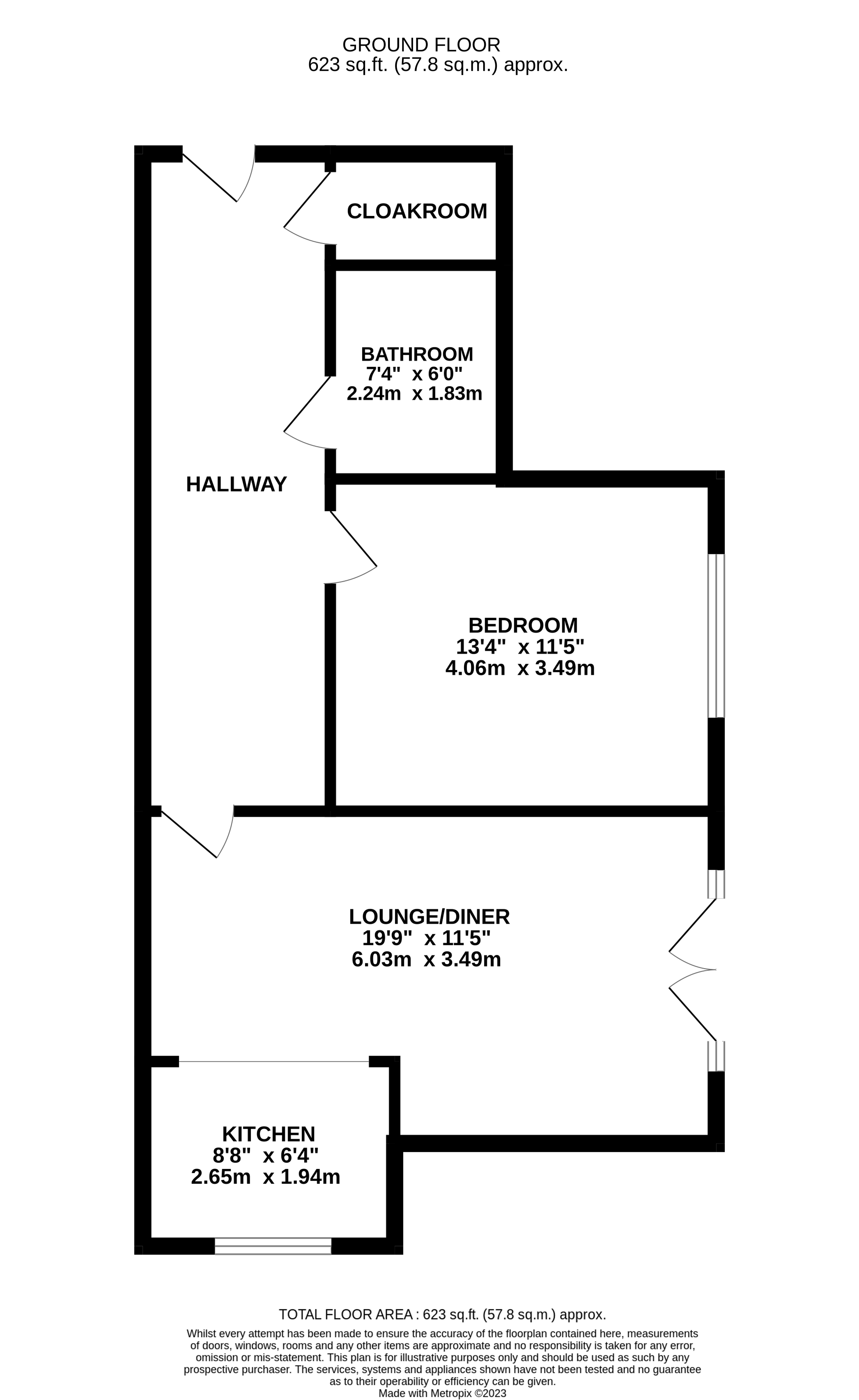 Warren Drive, ThorntonCleveleys FY5, 1 bedroom flat for sale