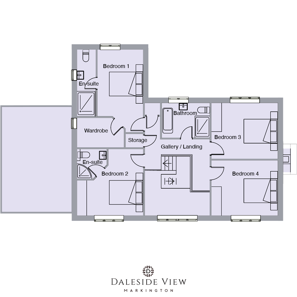 Plot 2, The Montrose, Daleside View, Markington HG3, 4 bedroom detached house for sale