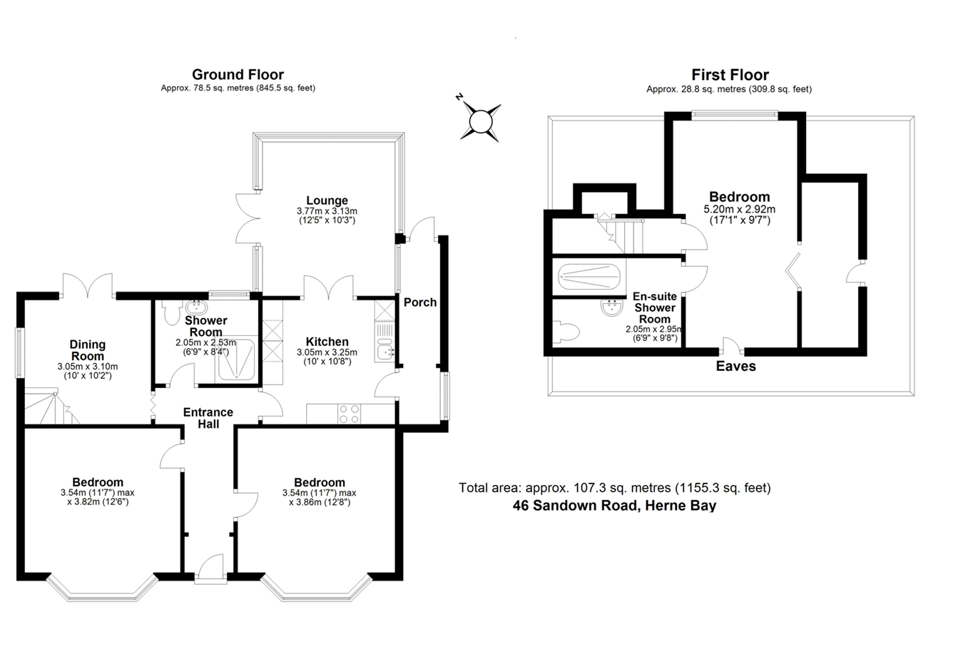 Sandown Drive, Herne Bay CT6, 3 bedroom bungalow for sale 64992131