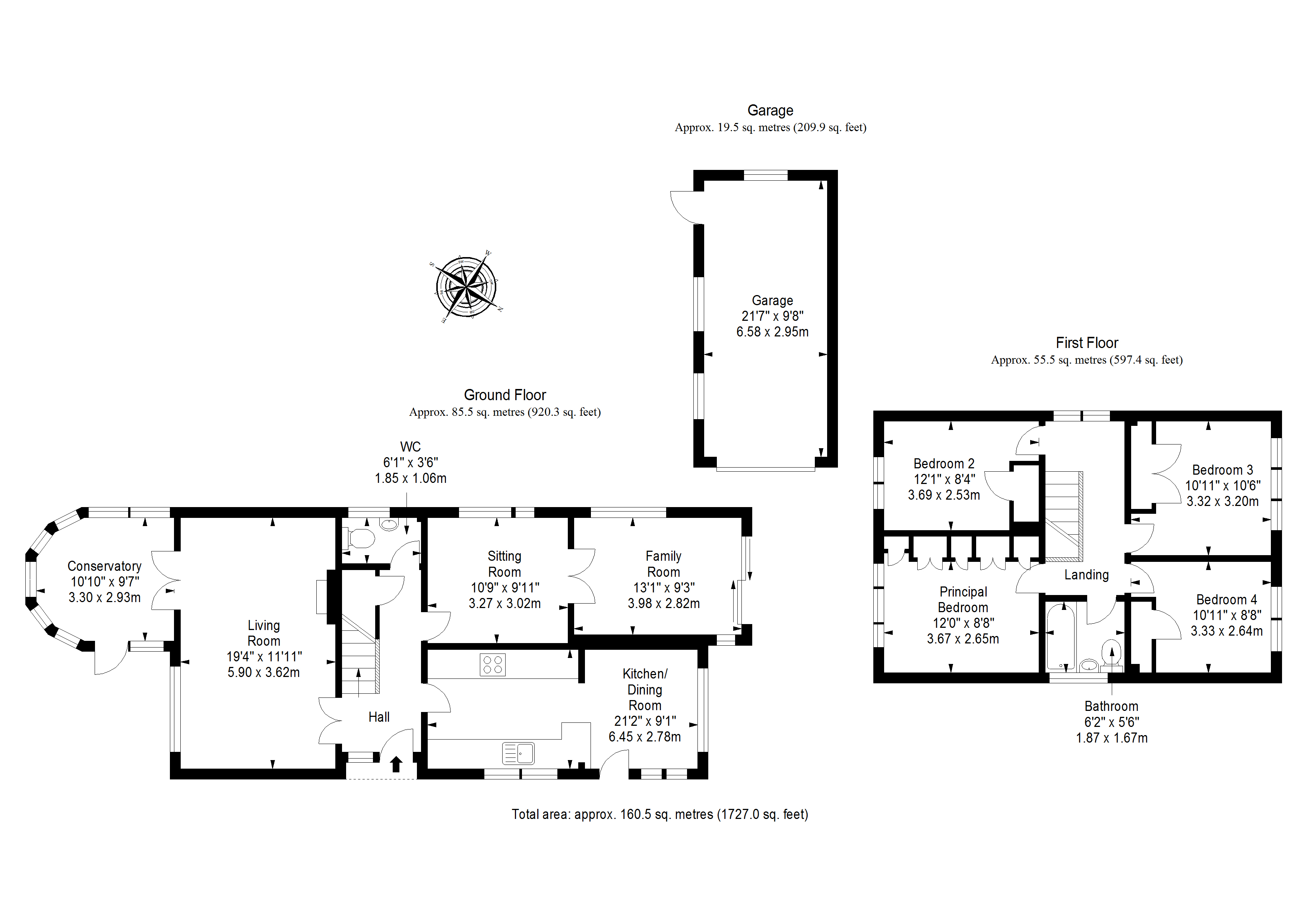 1 Stoneyhill Terrace, Musselburgh EH21, 4 bedroom detached house for