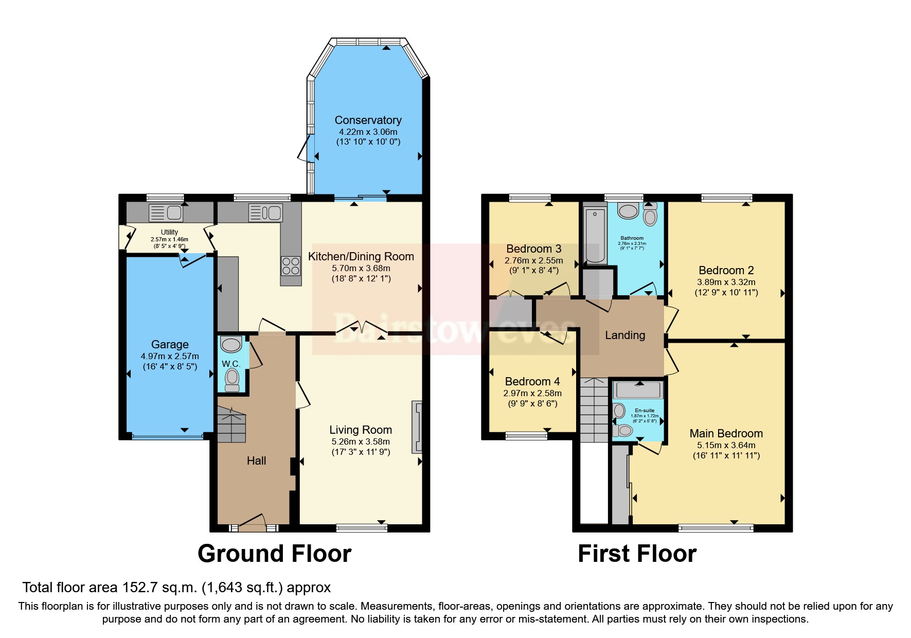 Hayes Way, Heath Hayes, Cannock, Staffordshire WS12, 4 bedroom detached
