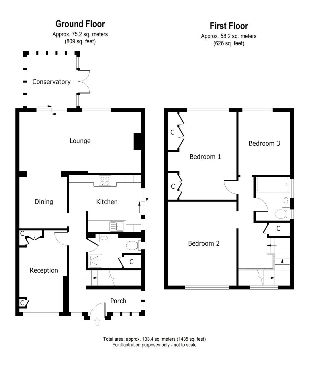 Derry Downs, Orpington, Kent BR5, 3 bedroom semidetached house for