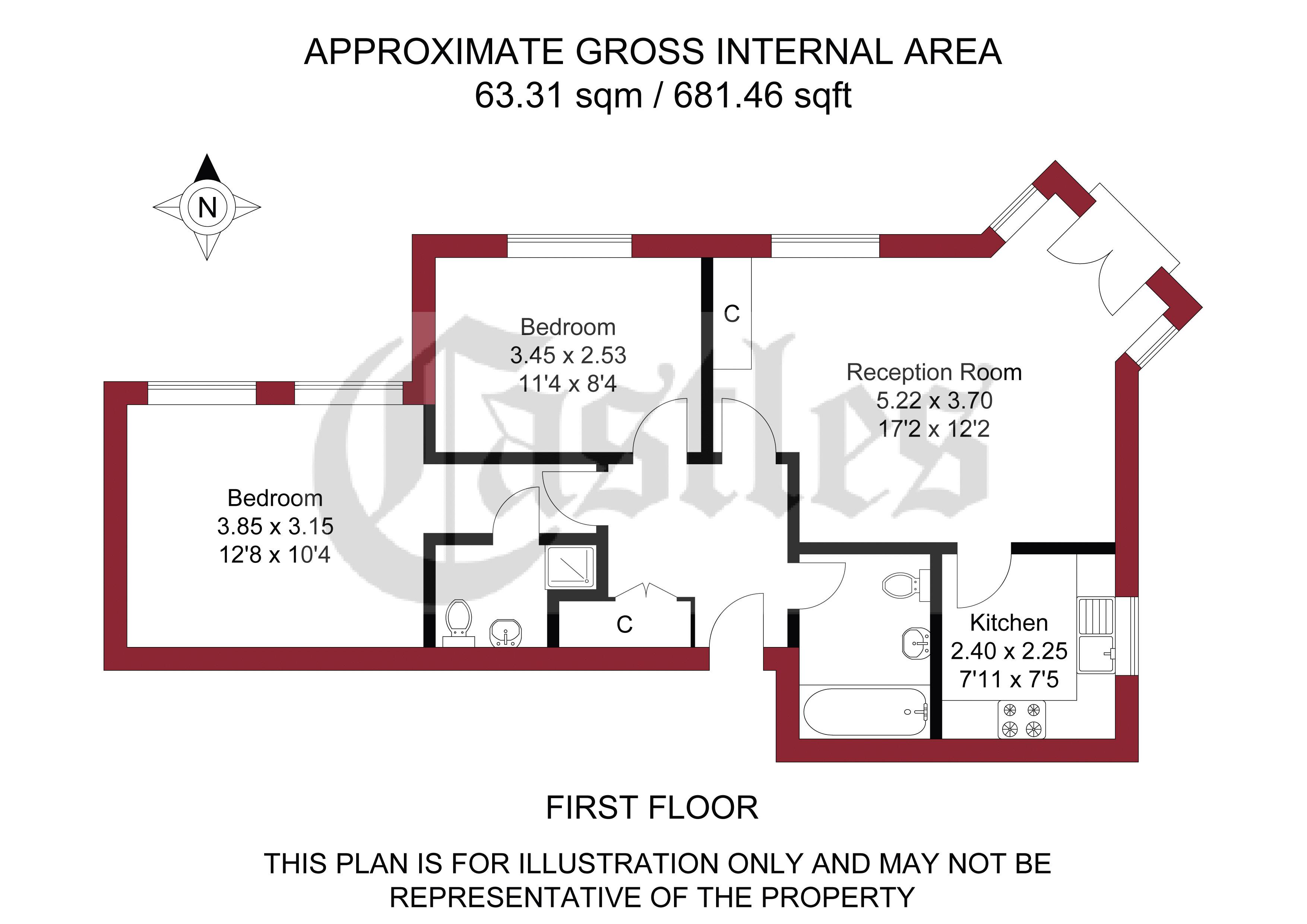 Harston Drive, Enfield EN3, 2 bedroom flat for sale 64213050 PrimeLocation