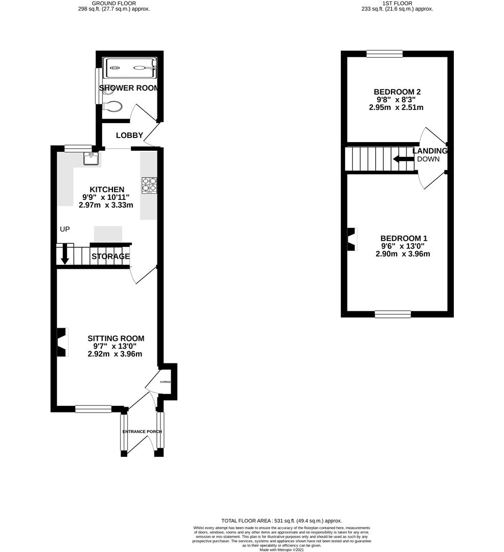 Kington St. Michael, Chippenham SN14, 2 bedroom terraced house for sale