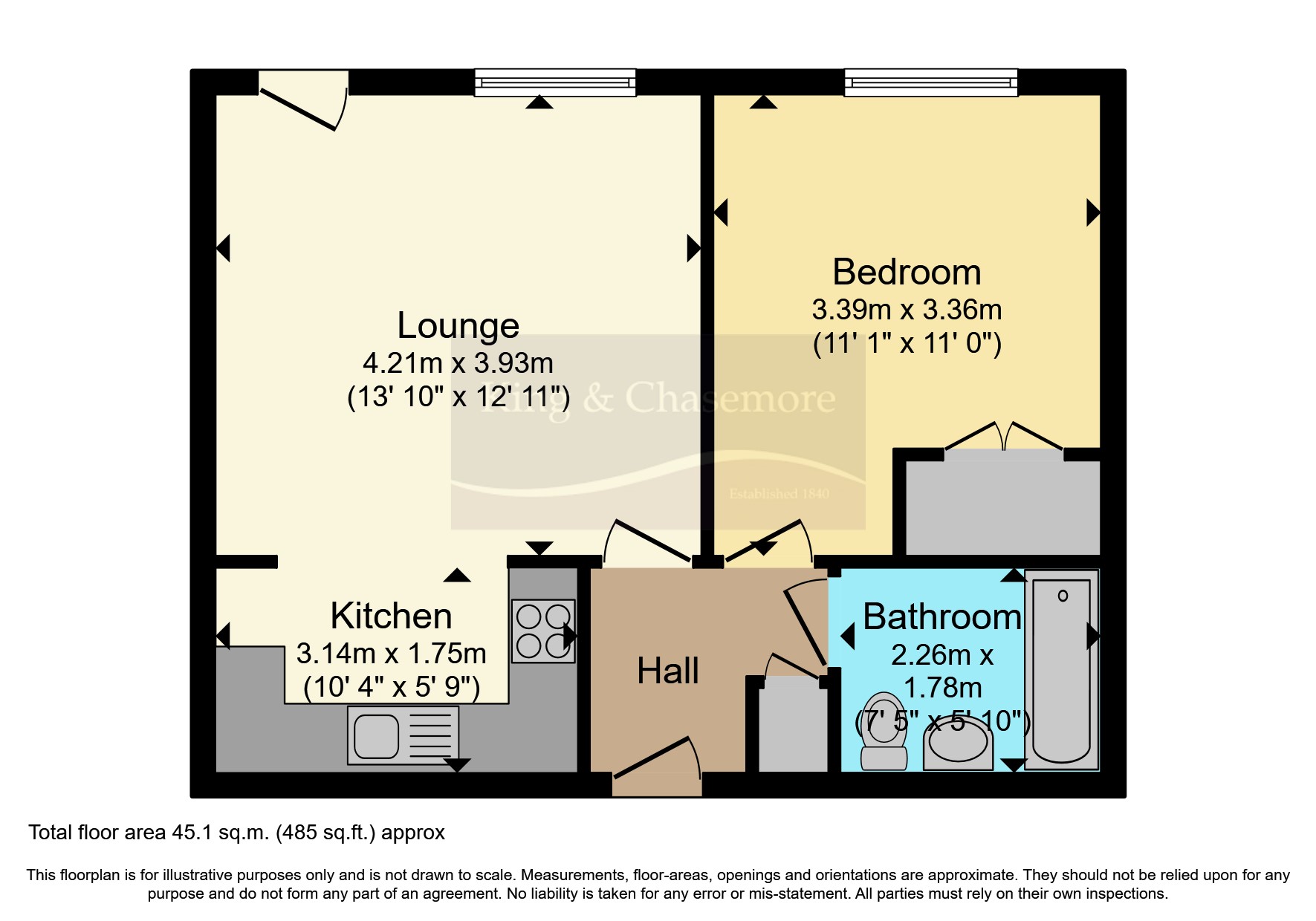 Durban Road, Bognor Regis, West Sussex PO22, 1 bedroom flat for sale