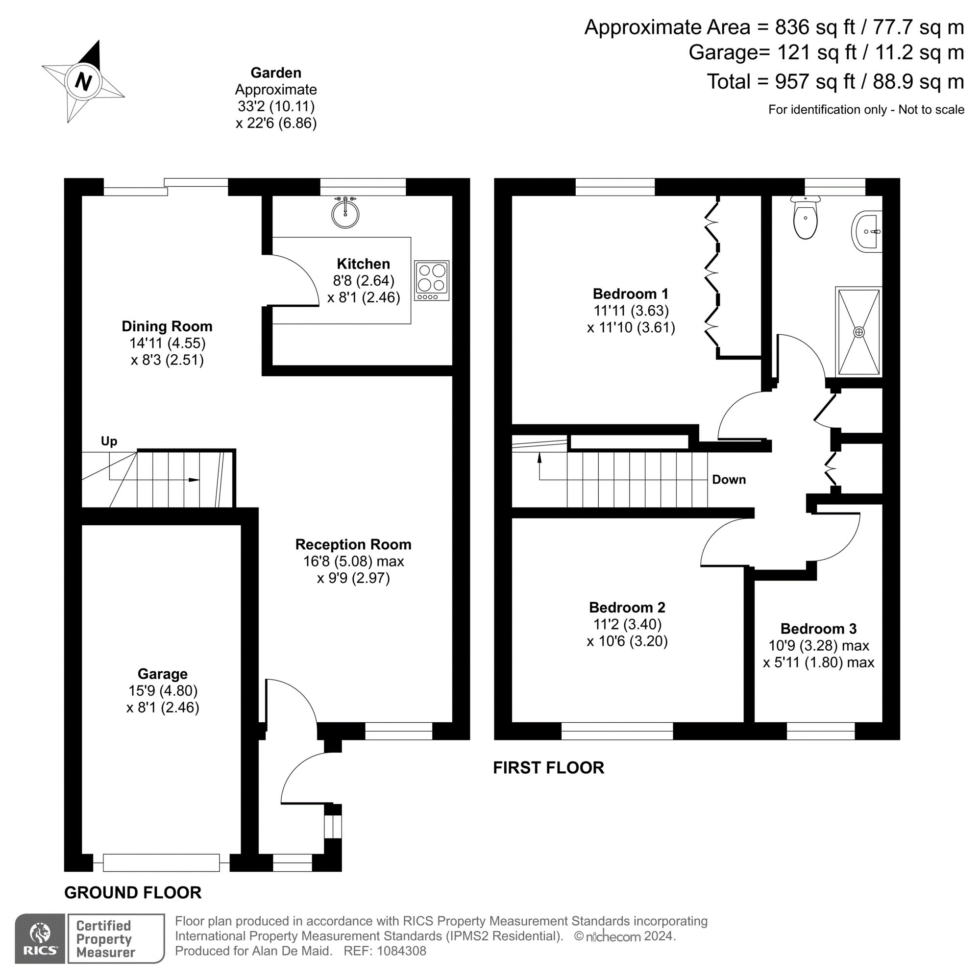 Clareville Road, Orpington BR5, 3 bedroom semidetached house for sale