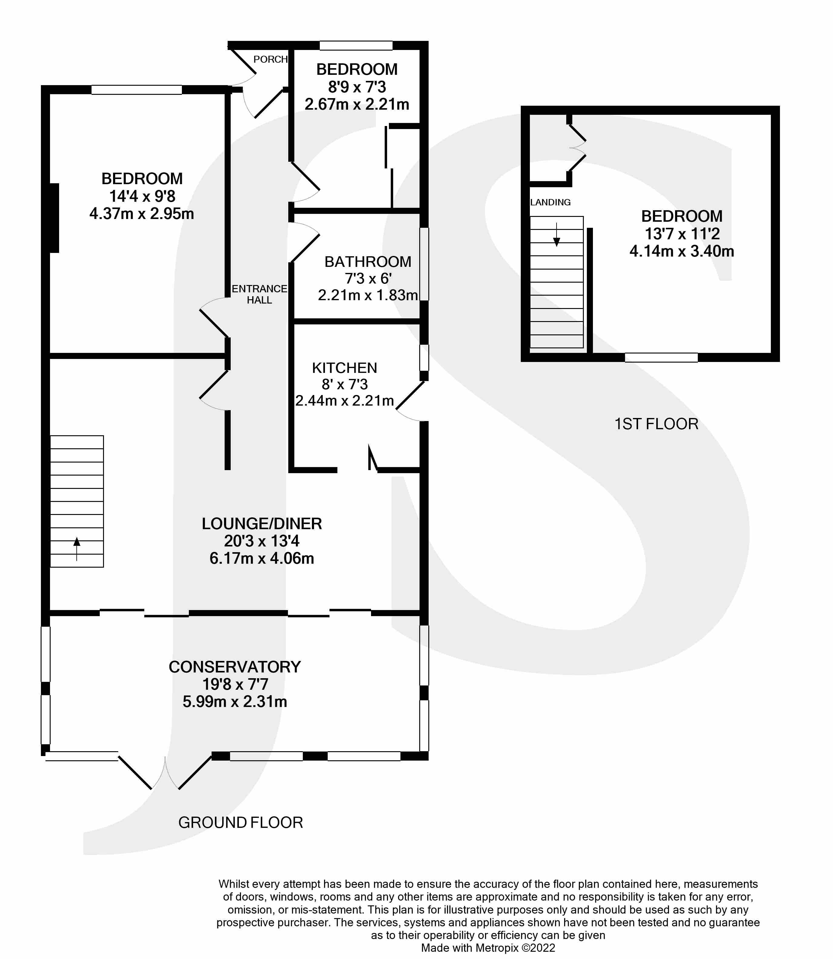 Abbey Road, Sompting, Lancing BN15, 3 bedroom semidetached bungalow