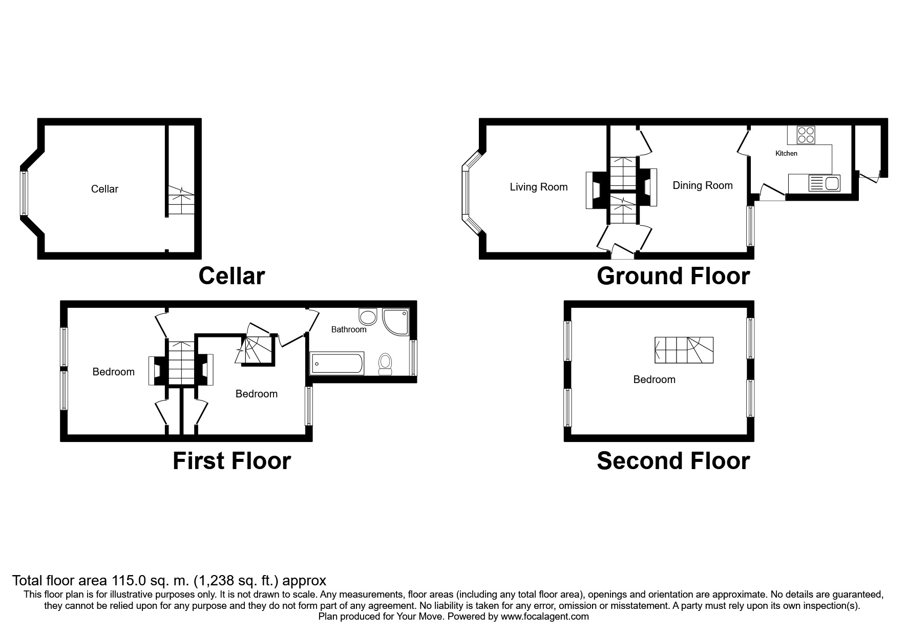 Athelstan Road, Faversham, Kent ME13, 3 bedroom end terrace house for