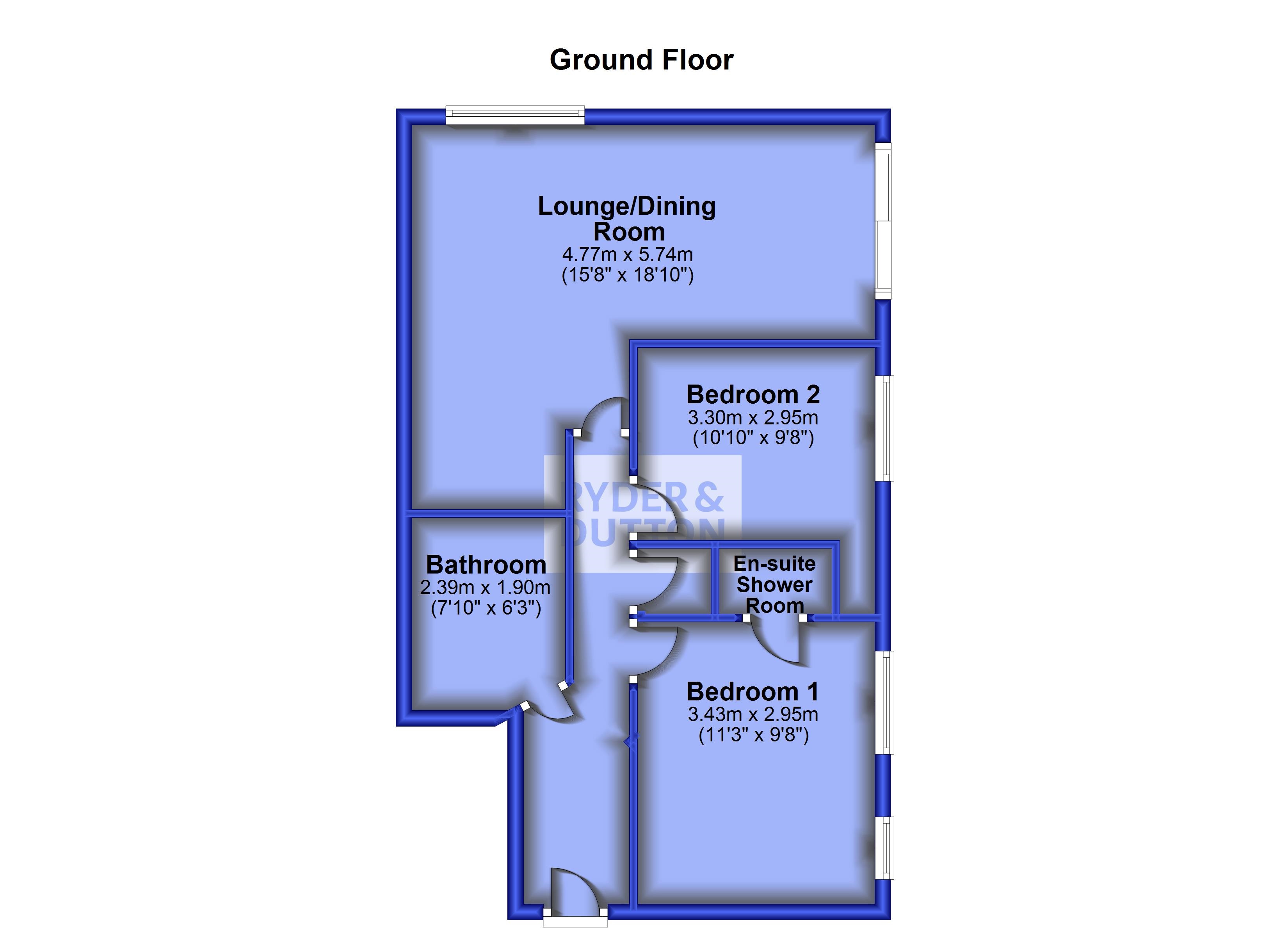 Old Market Street, Blackley, Manchester M9, 2 bedroom flat for sale