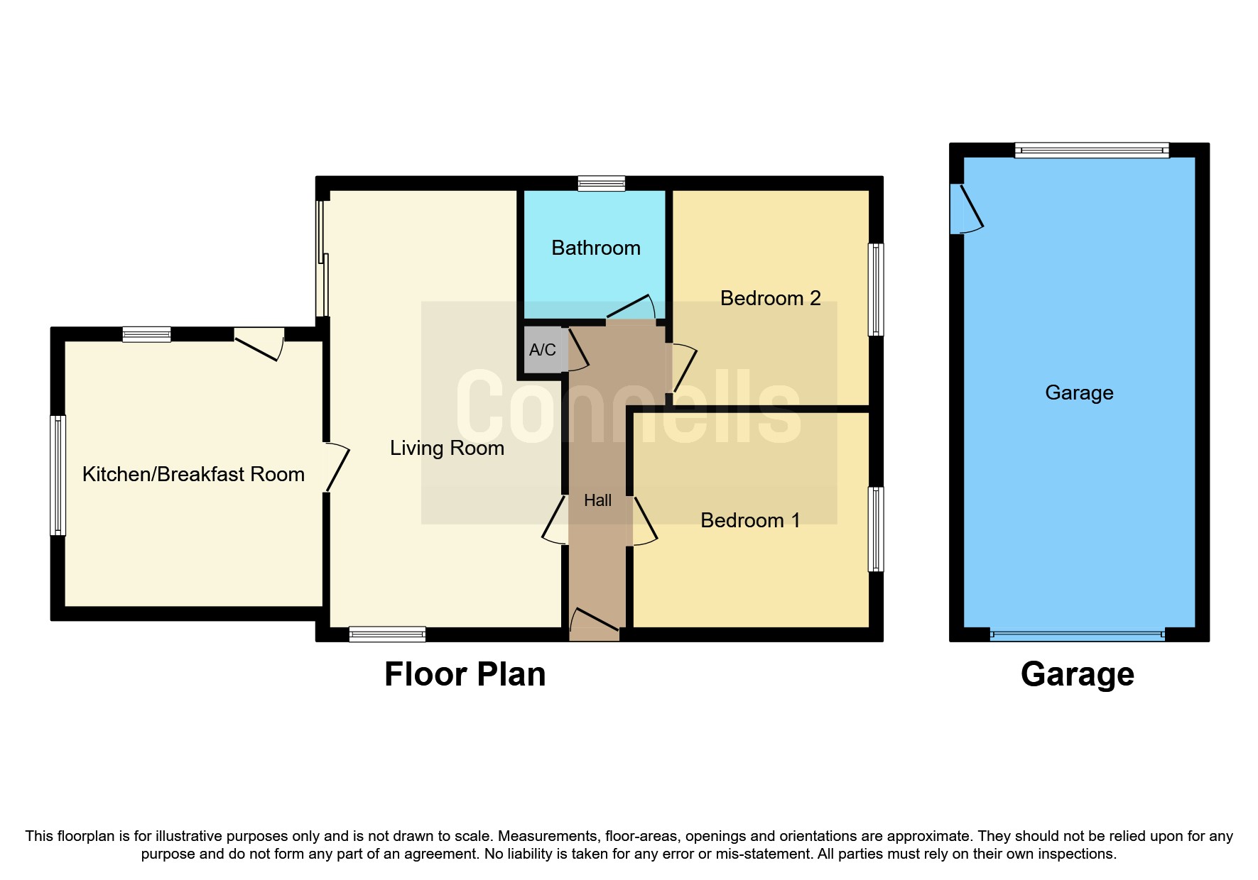 Whitworth Road, Swindon SN25, 2 bedroom detached bungalow for sale