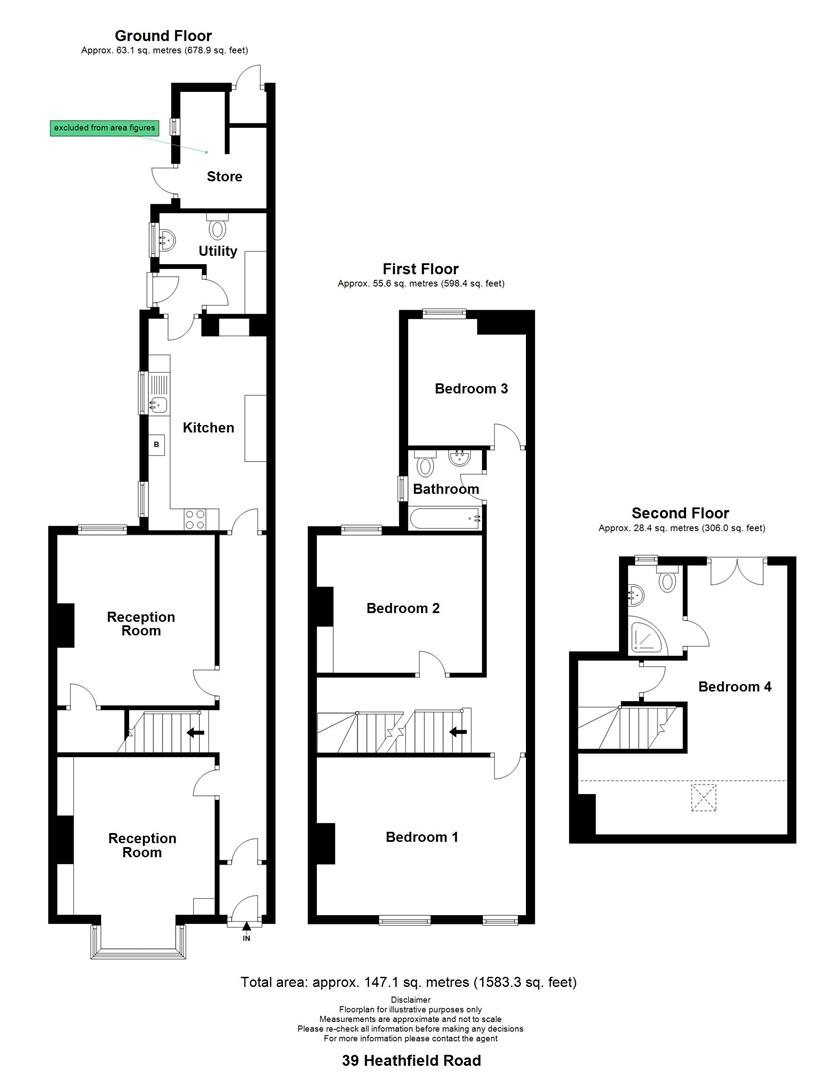 Heathfield Road, Kings Heath, Birmingham B14, 4 bedroom terraced house
