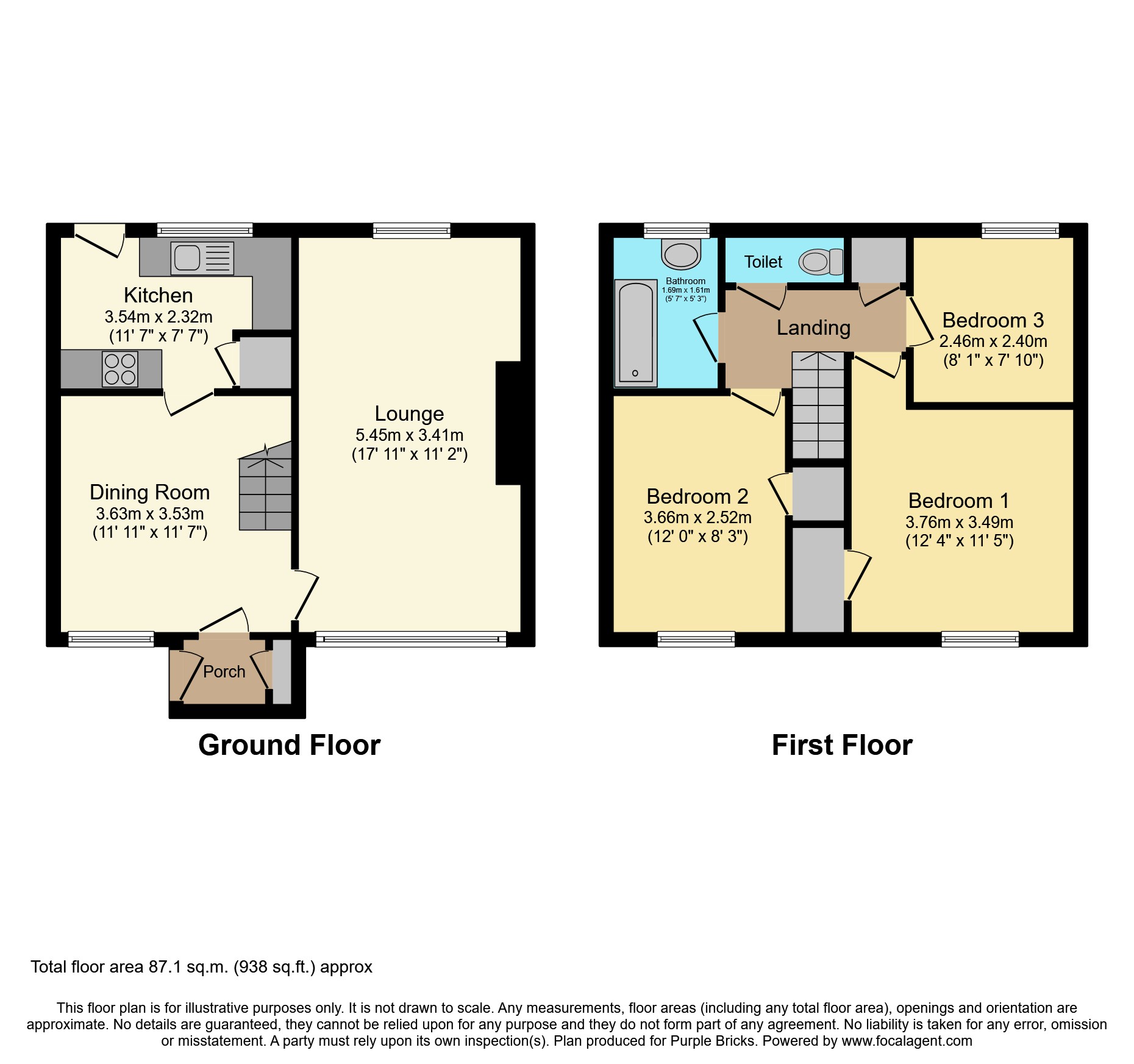 Piper Road, Ovingham NE42, 3 bedroom end terrace house for sale