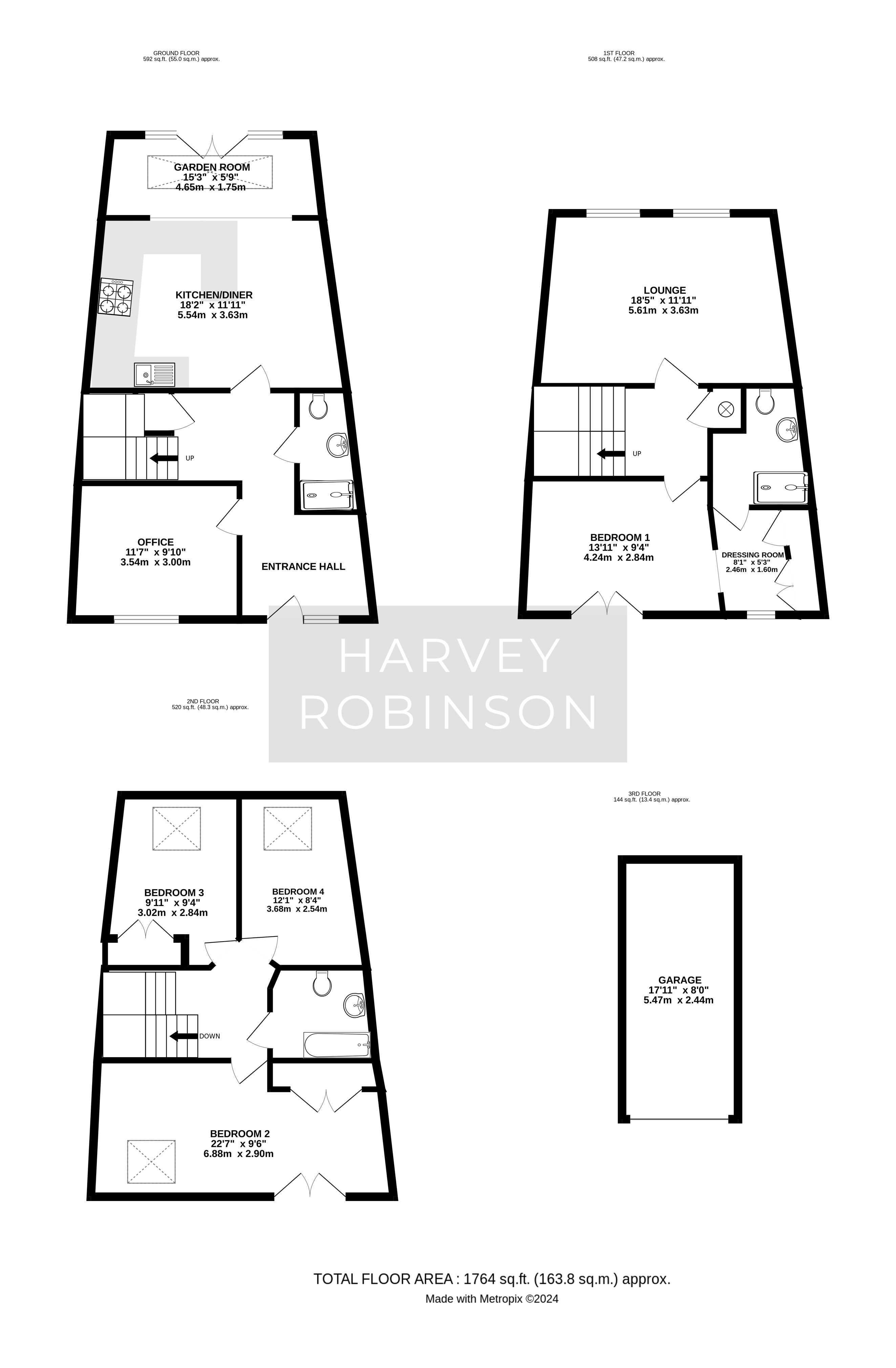 Wren Walk, Eynesbury, St. Neots PE19, 4 bedroom town house for sale