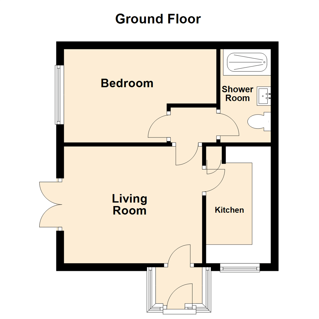 Barnard Way, Pendas Fields, Leeds LS15, 1 bedroom semidetached