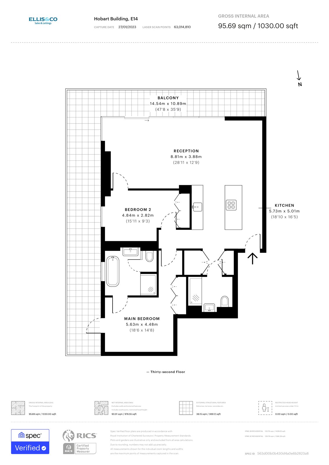 Wards Place, London E14, 2 bedroom flat to rent 63944000 PrimeLocation