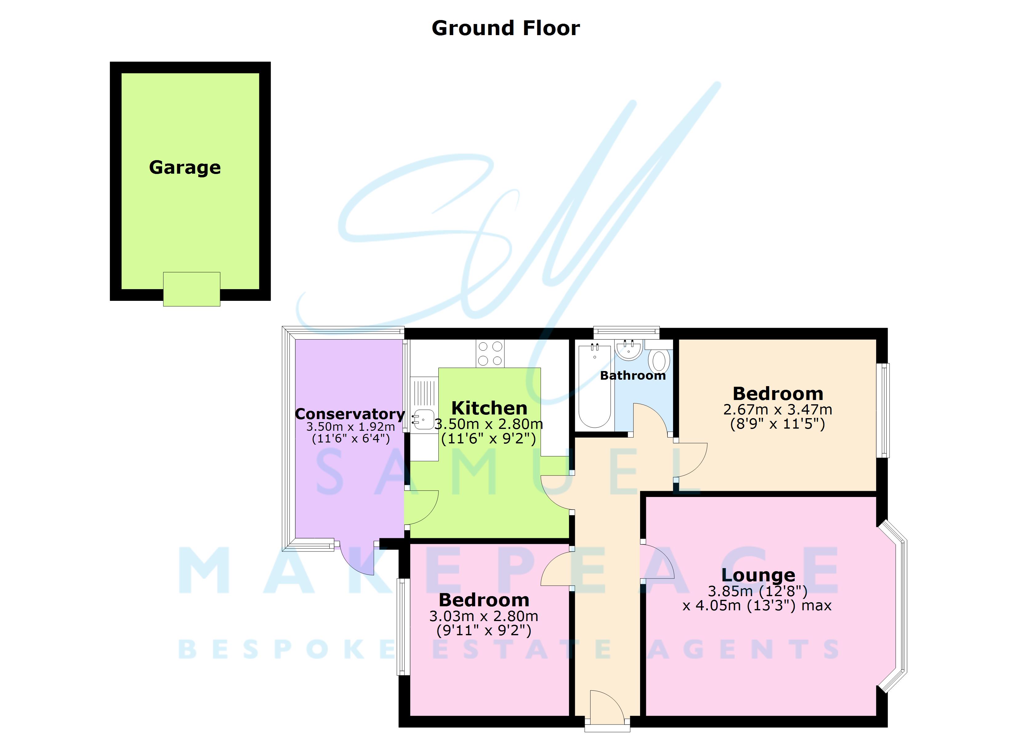 2 bed bungalow for sale in Sidcot Place, Sneyd Green, StokeOnTrent