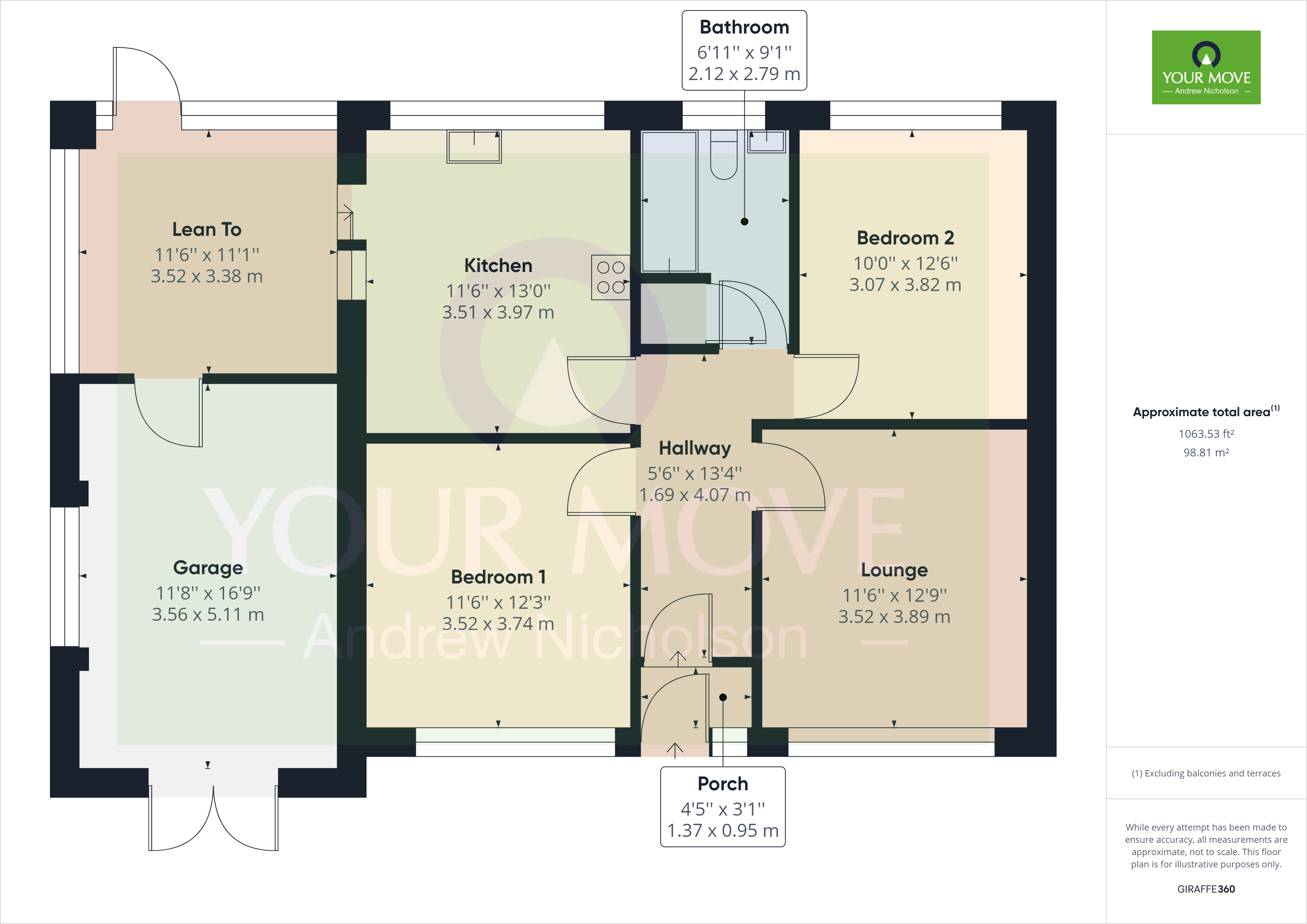 Church Lane, Wistaston, Crewe, Cheshire CW2, 2 bedroom bungalow for