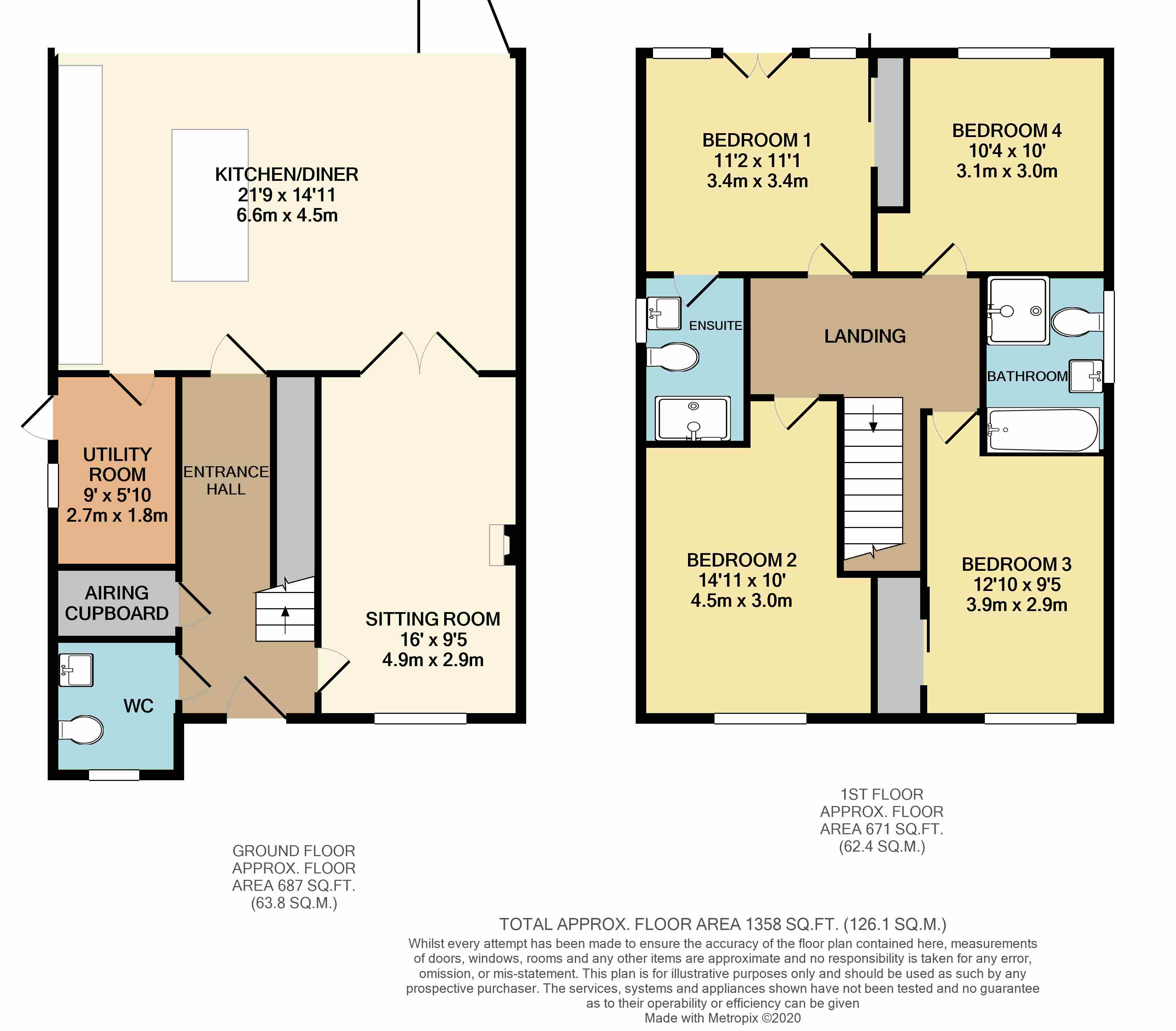 New home, 4 bed detached house for sale in Epsom Lane North, Tadworth