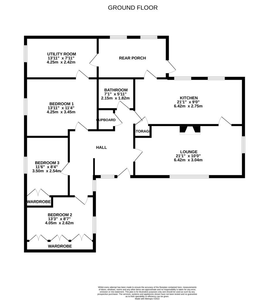 Roselea, Blairhoyle FK8, 3 bedroom detached bungalow for sale