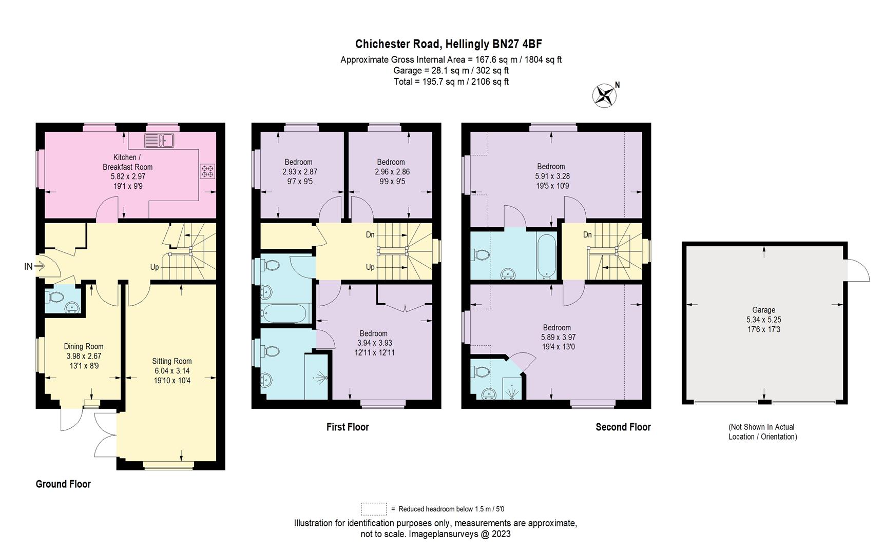 Chichester Road, Hellingly, Hailsham BN27, 5 bedroom detached house for