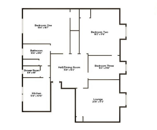 Lancaster Crescent, Flat 3, Kelvinside, Glasgow G12, 3 bedroom flat for