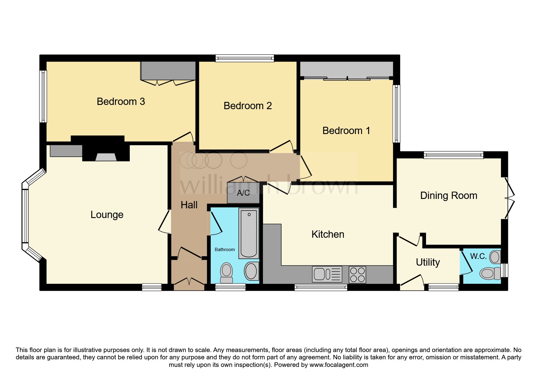 Roman Road, Moulton Chapel, Spalding PE12, 3 bedroom detached bungalow