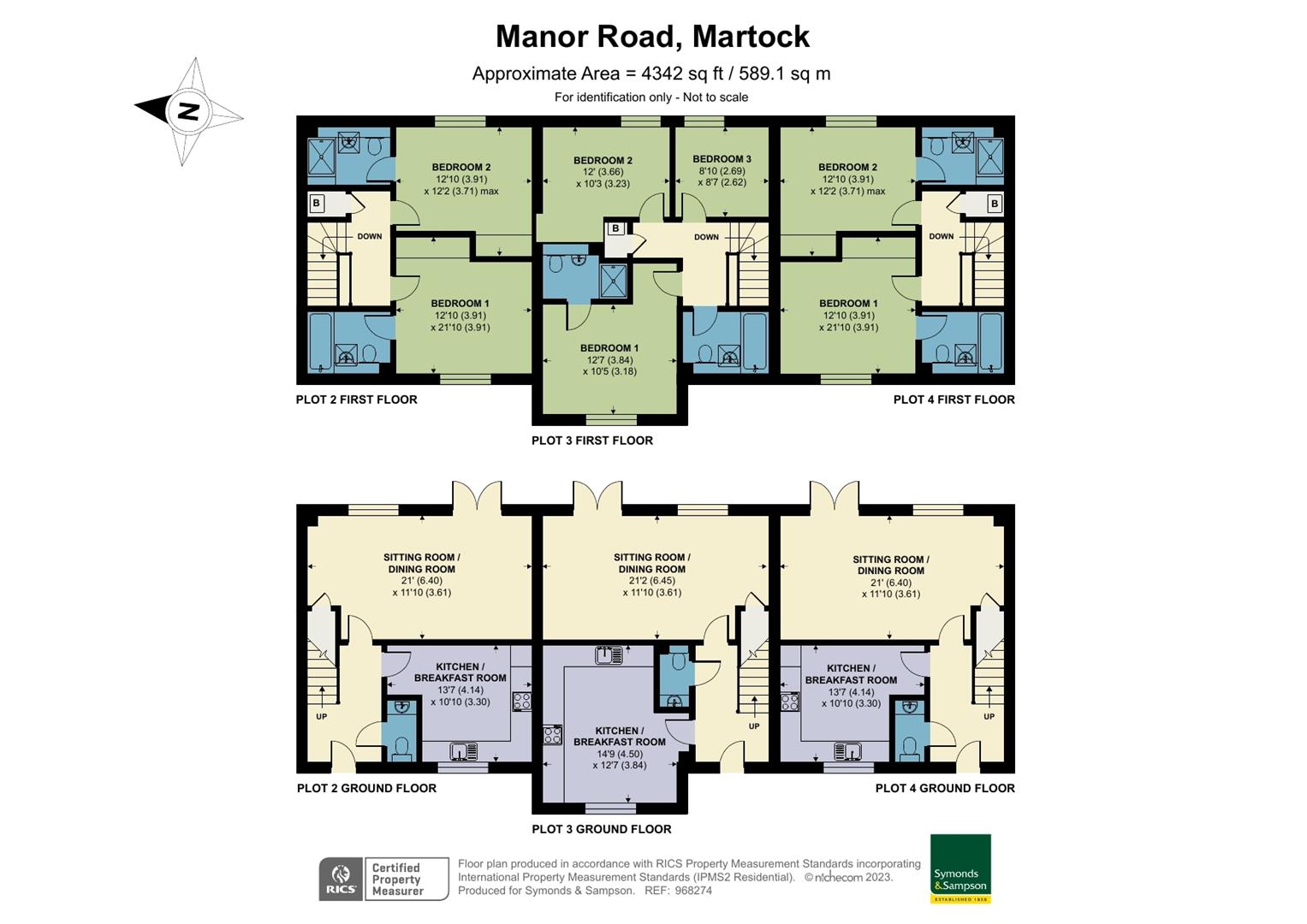Manor Road, Martock, Somerset TA12, 2 bedroom end terrace house for