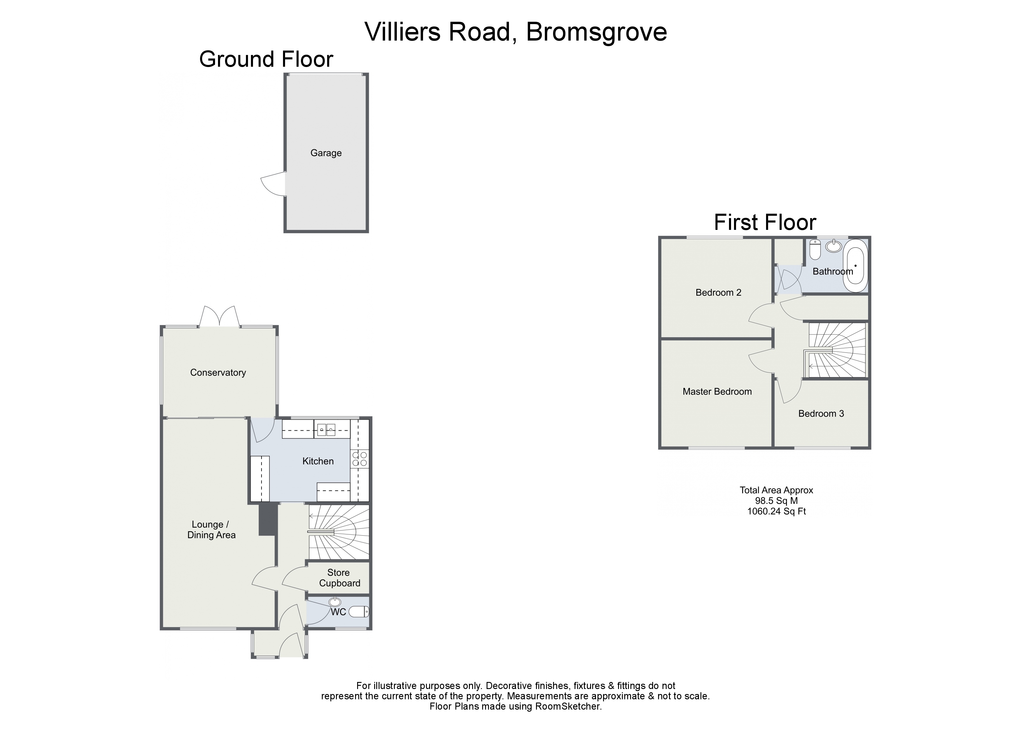 Villiers Road, Charford, Bromsgrove B60, 3 bedroom end terrace house for sale 63936630