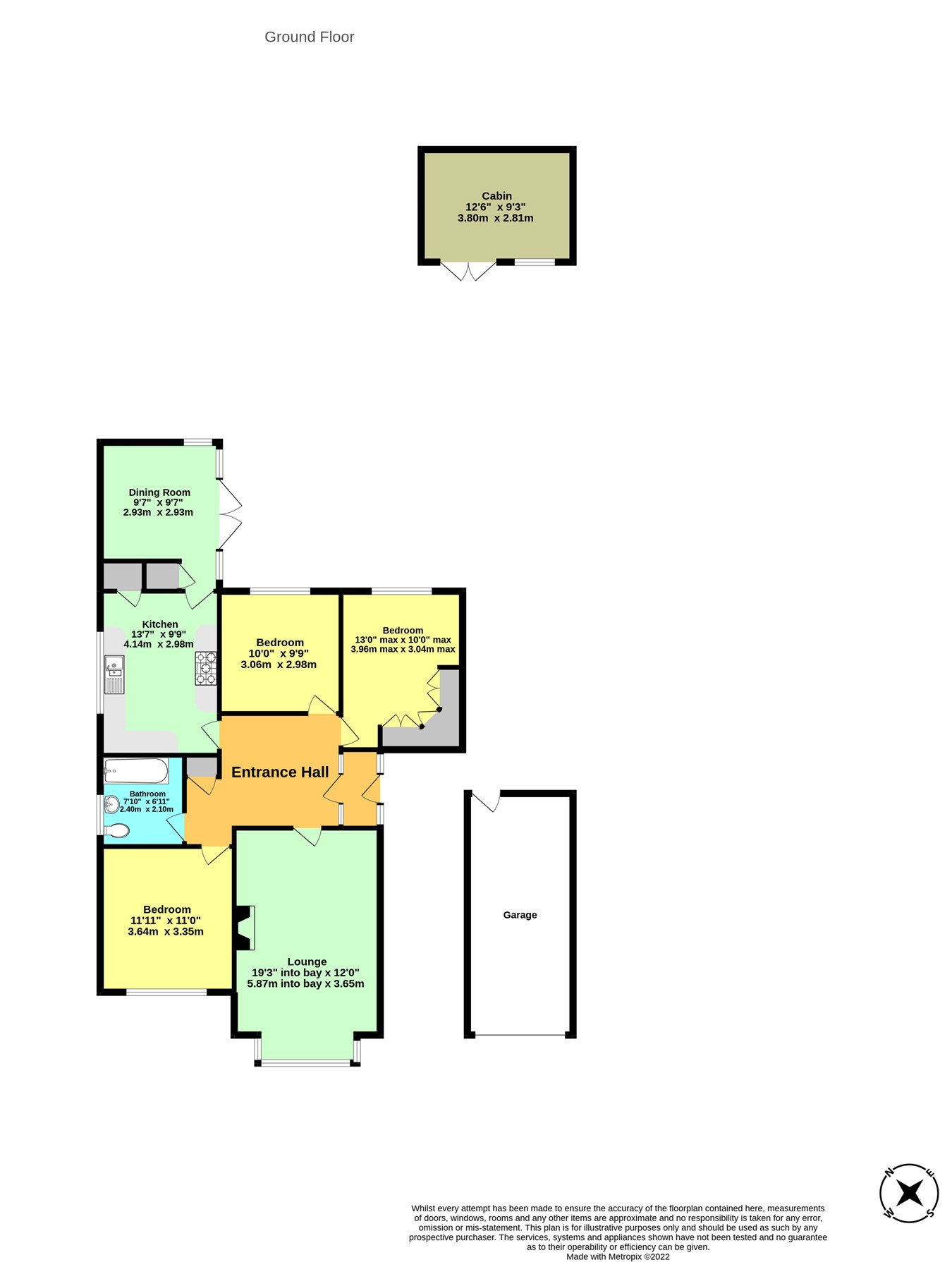 Lancaster Gardens, Herne Bay CT6, 3 bedroom bungalow for sale