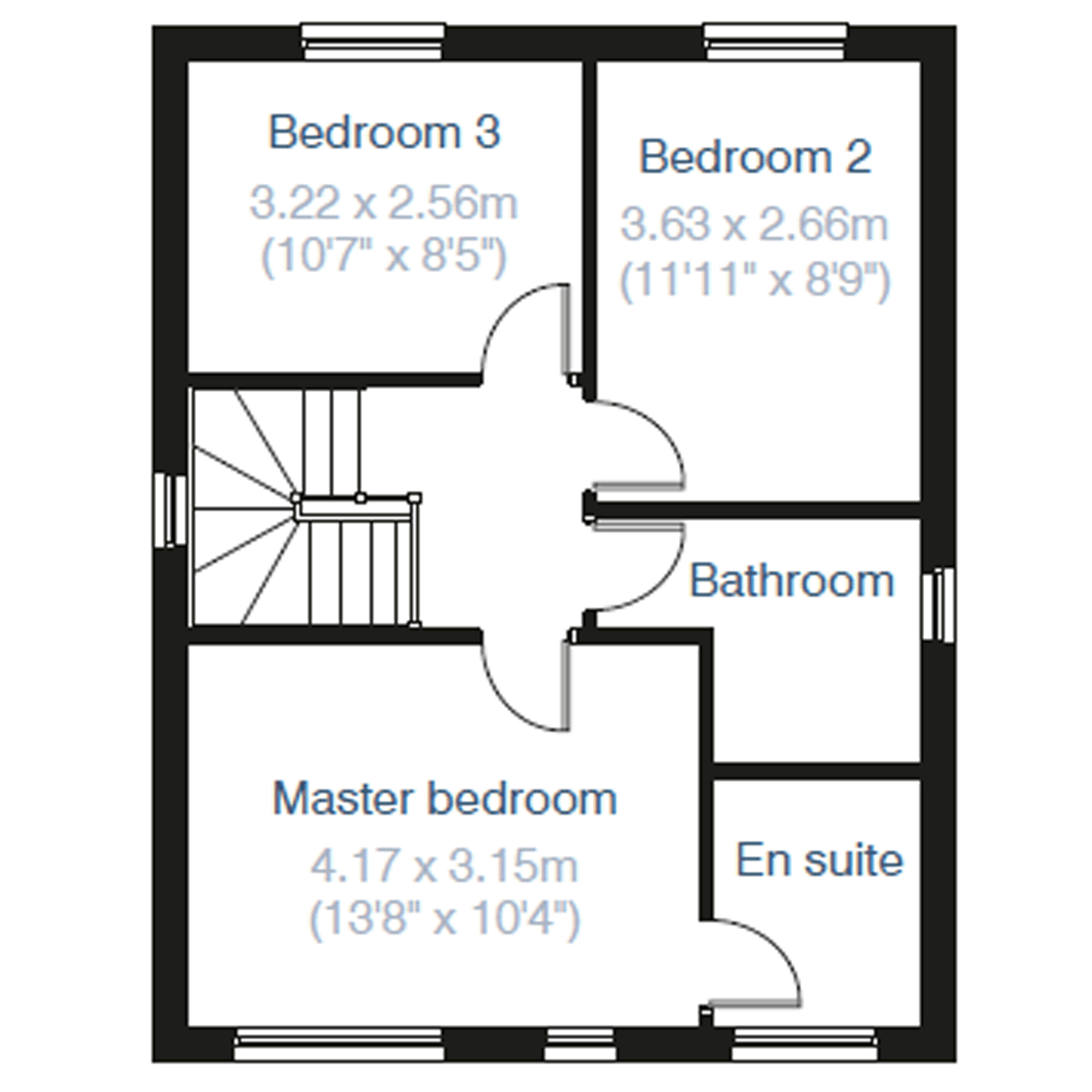 "The Piccadilly" at Selby Road, Garforth, Leeds LS25, 3 bedroom semi