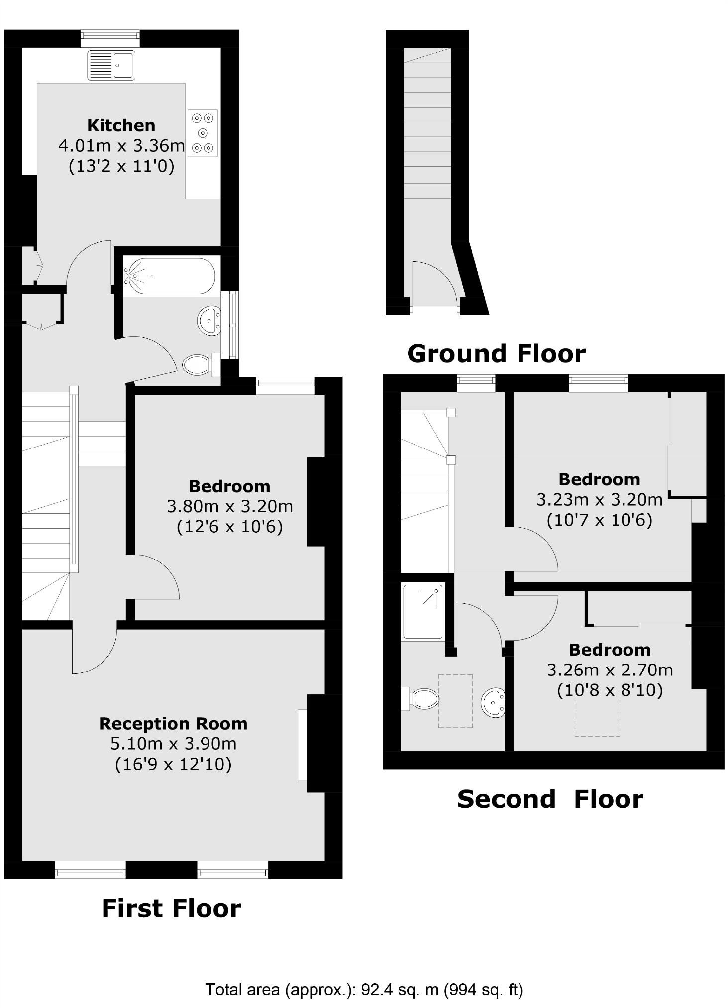 Fernlea Road, London SW12, 3 bedroom flat for sale 68503520