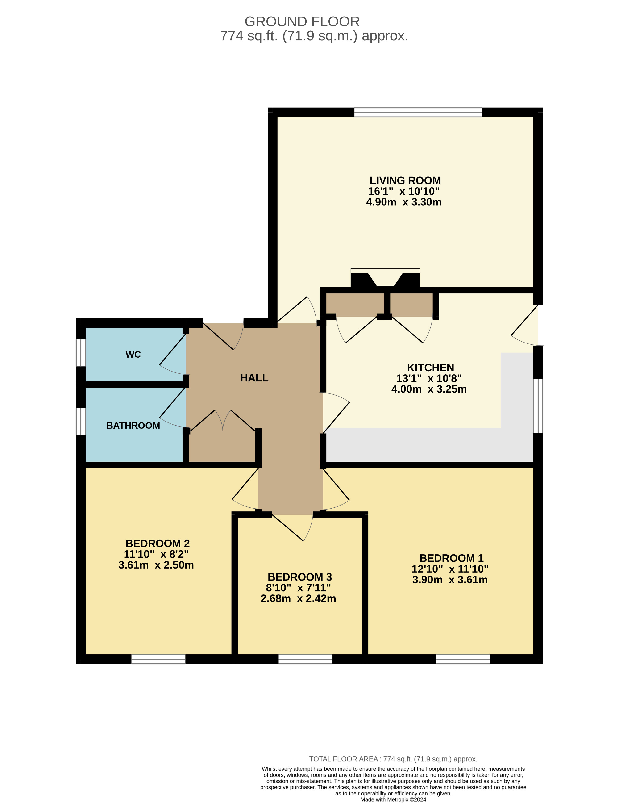 Bosvenna View, Bodmin, Cornwall PL31, 3 bedroom bungalow for sale
