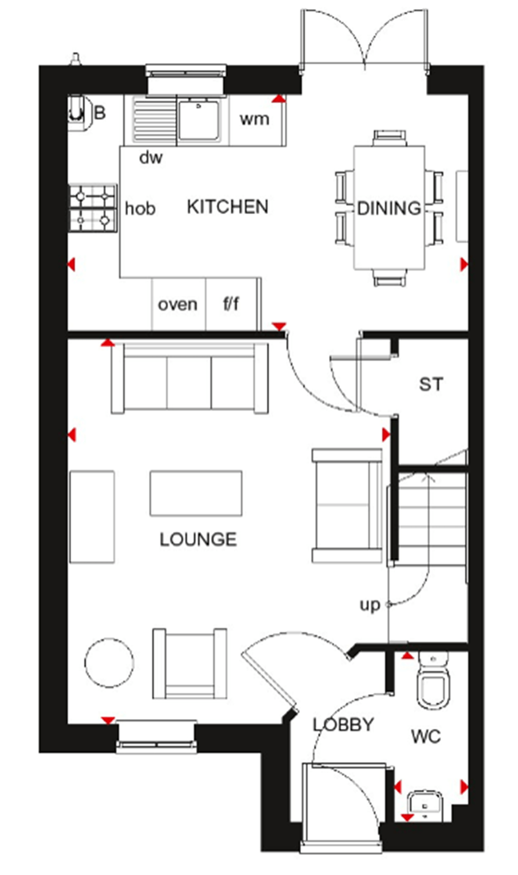 "Palmerston" at Doncaster Road, Hatfield, Doncaster DN7, 3 bedroom end terrace house for sale