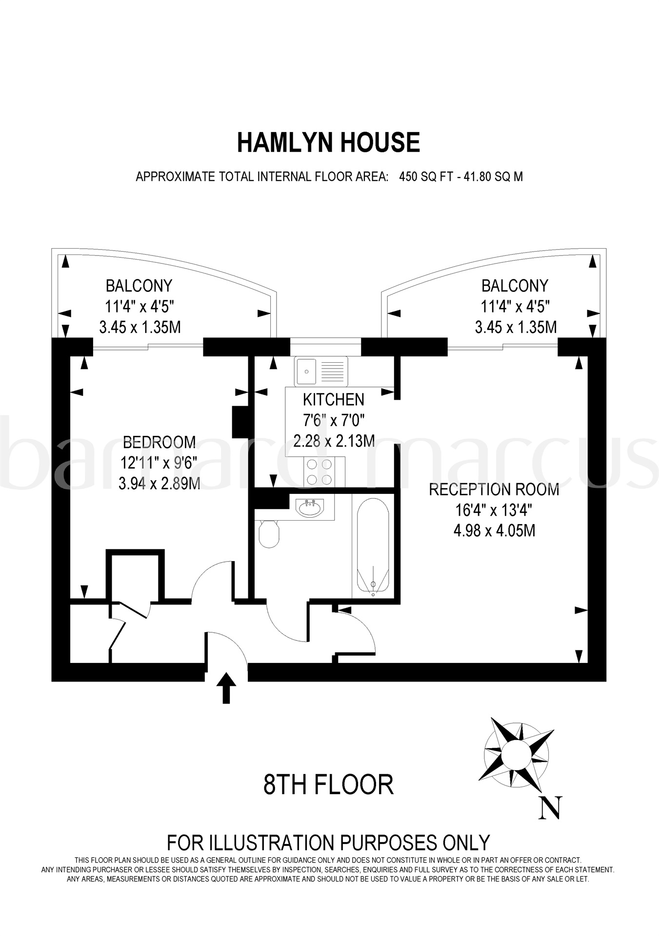 Free property report Flat 63, Hamlyn House, High Street, Feltham, TW13