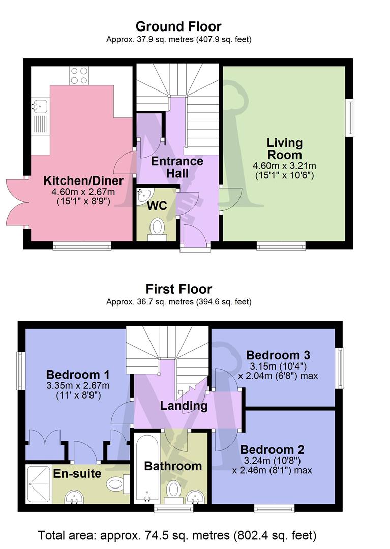 Foxton Road, Hamilton, Leicester LE5, 3 bedroom semidetached house for