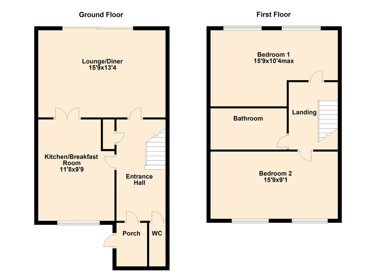 South Road, South Ockendon RM15, 2 bedroom terraced house for sale
