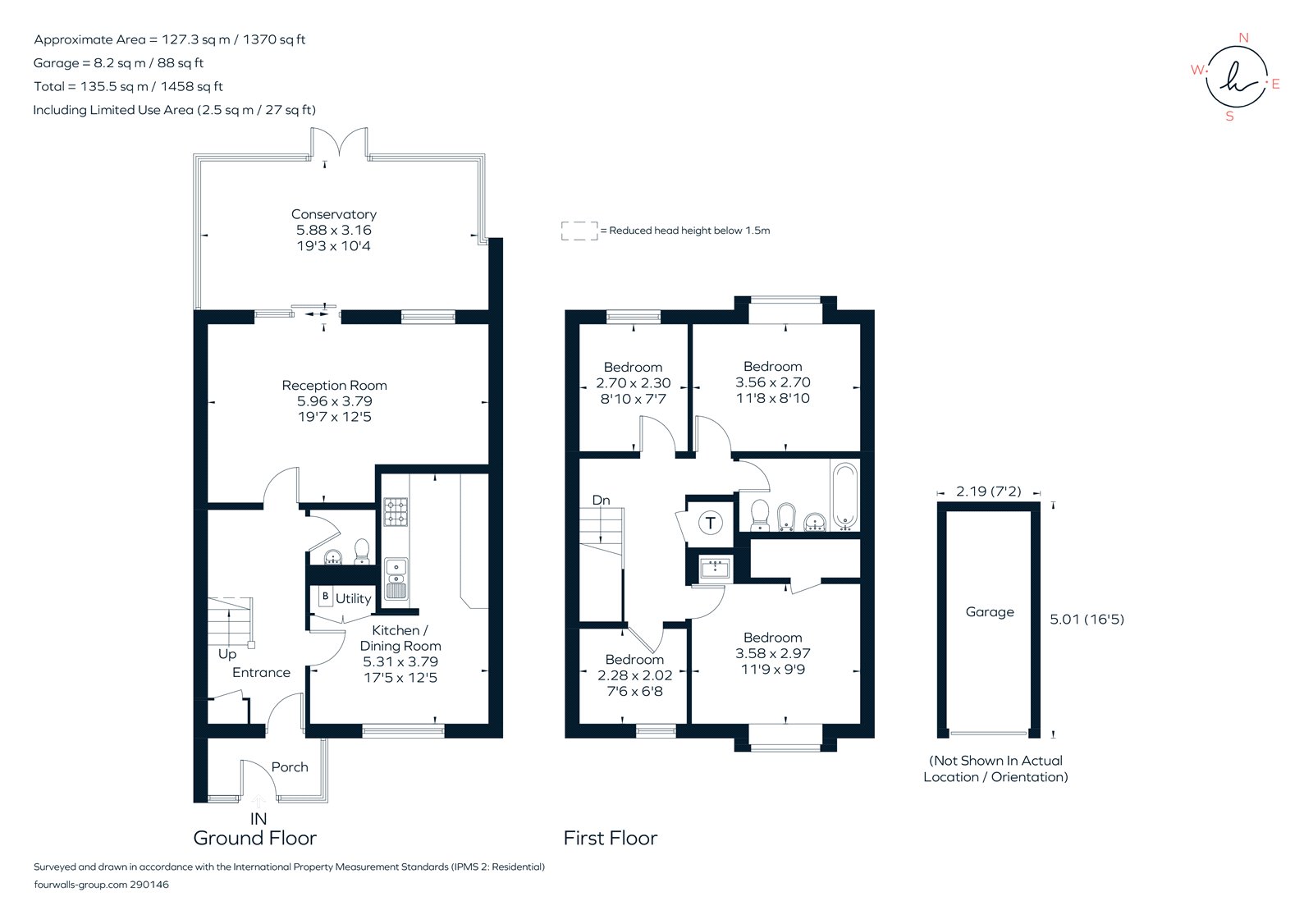 Tithe Barn Drive, Maidenhead SL6, 4 bedroom terraced house for sale