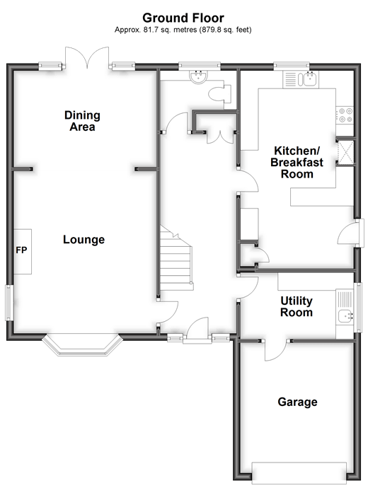 Crescent Drive South, Woodingdean, Brighton, East Sussex BN2, 3 bedroom