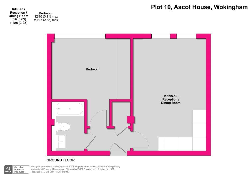 Finchampstead Road, Wokingham RG40, 1 bedroom flat to rent 63469737