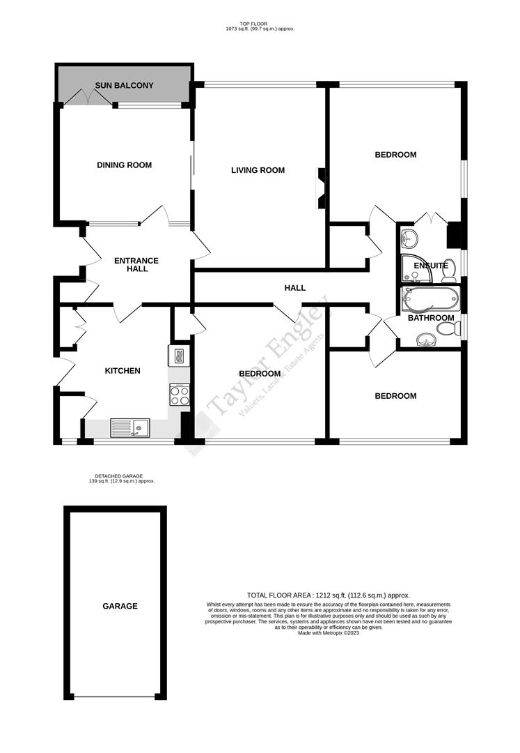Burlington Place, Eastbourne BN21, 3 bedroom flat for sale 64380178