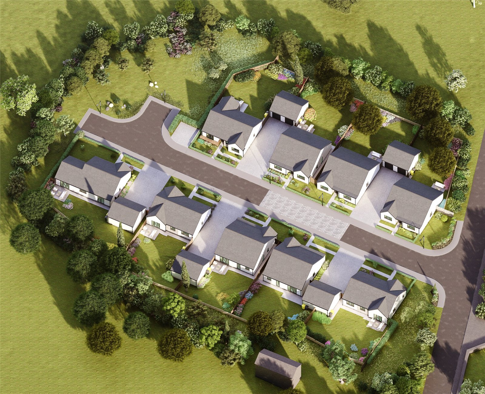 New Build Bungalows, The Heaths, Illogan, Cornwall TR15, 3 bedroom