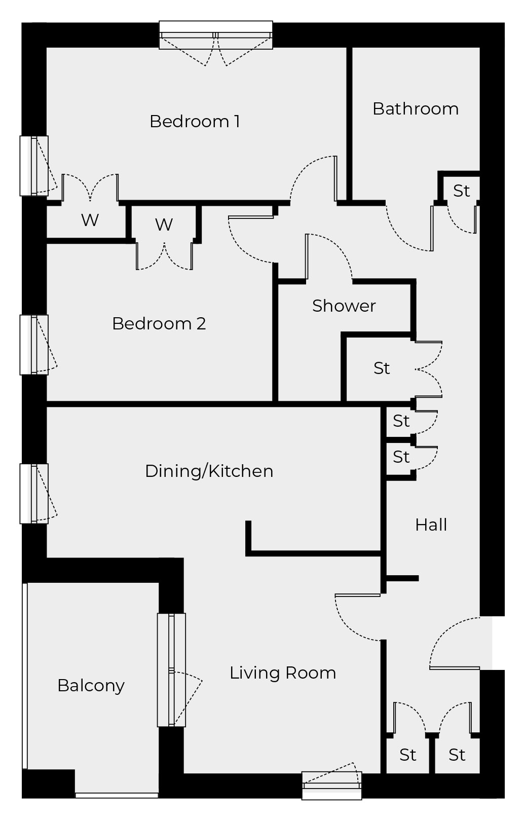Southside Housing Association, Maxwell Drive, Glasgow G41, 2 bedroom