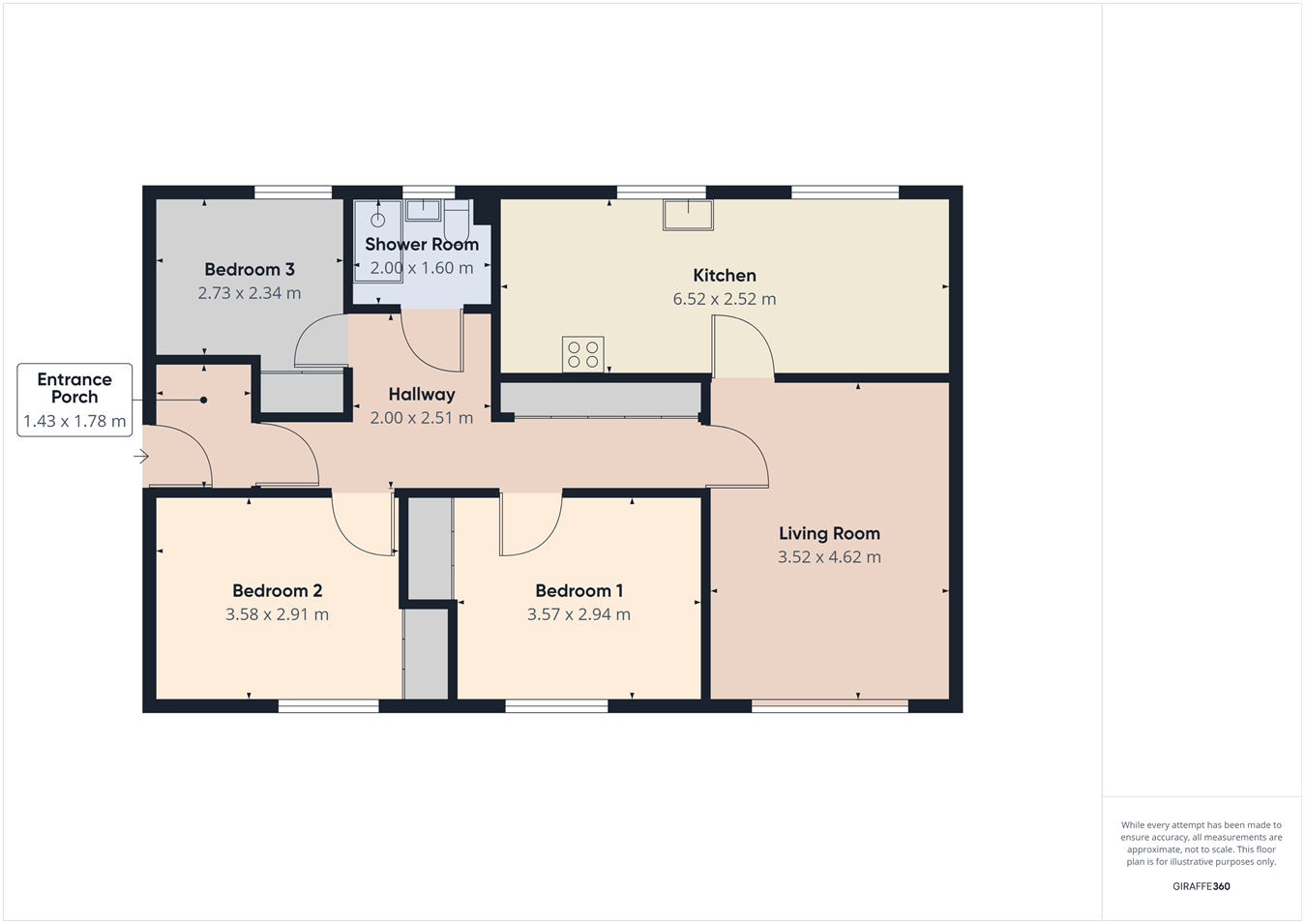 6 Colonial Place, Virkie, Shetland ZE3, 3 bedroom detached bungalow for