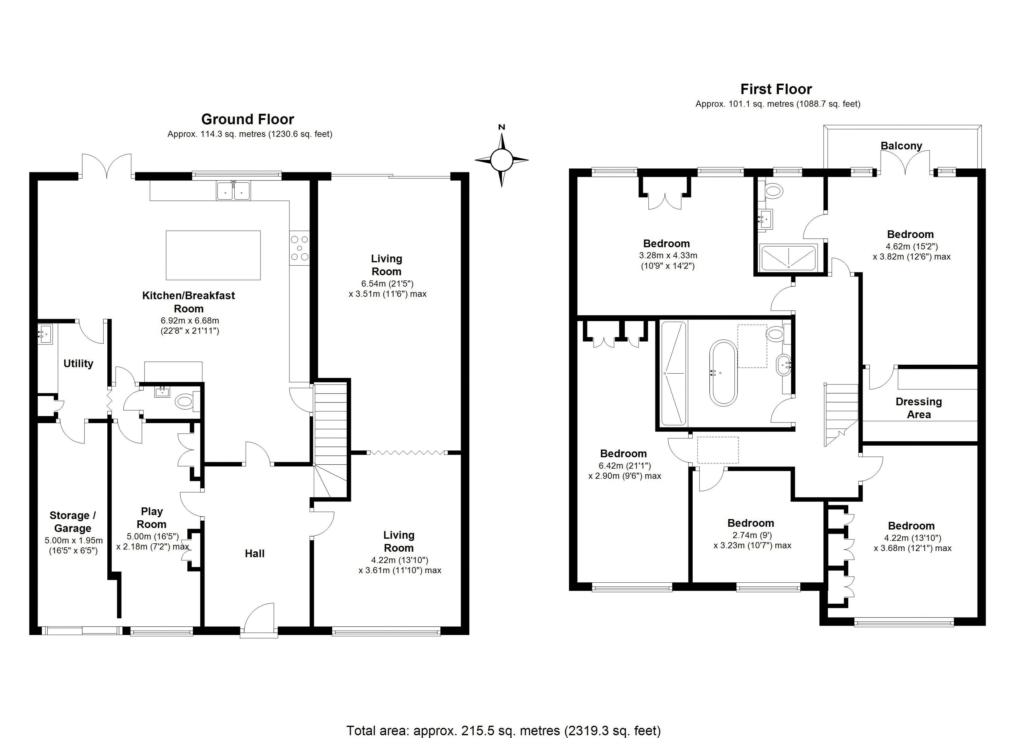 5 bed detached house for sale in Warwick Avenue, Cuffley, Potters Bar