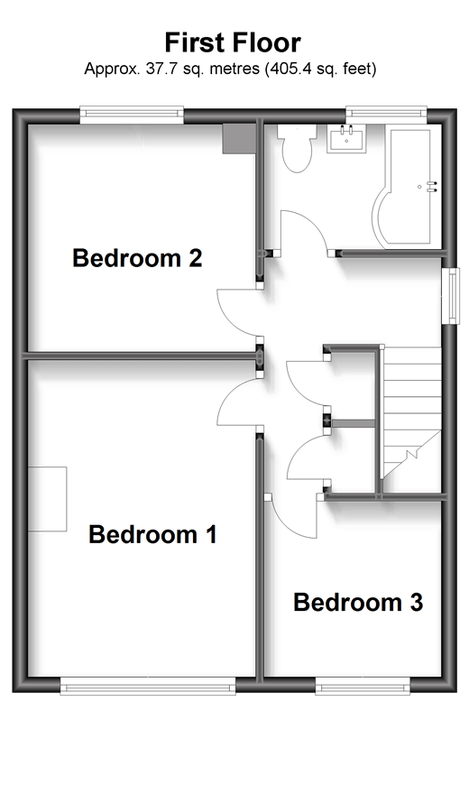 Sundridge Drive, Walderslade, Chatham, Kent ME5, 3 bedroom semi