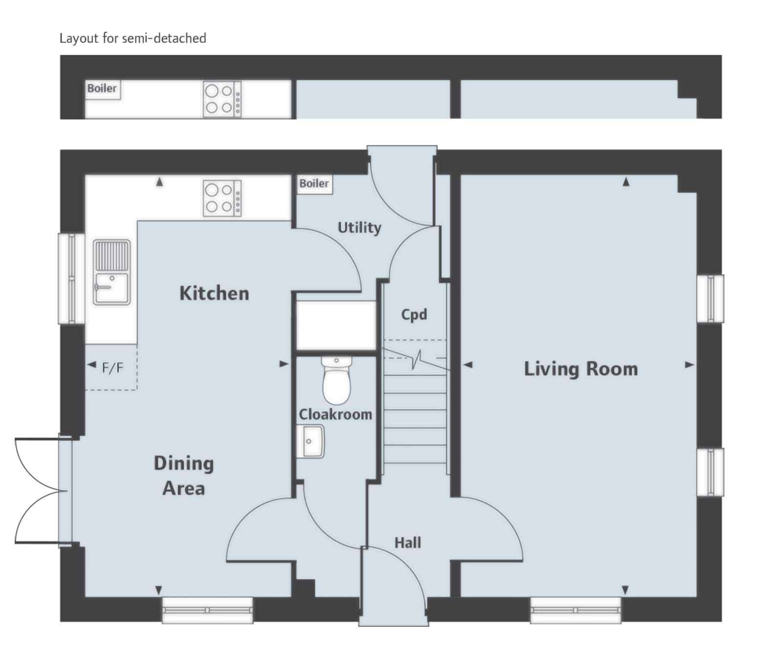 "The Mountford" at Amesbury Road, Longhedge, Salisbury SP4, 3 bedroom